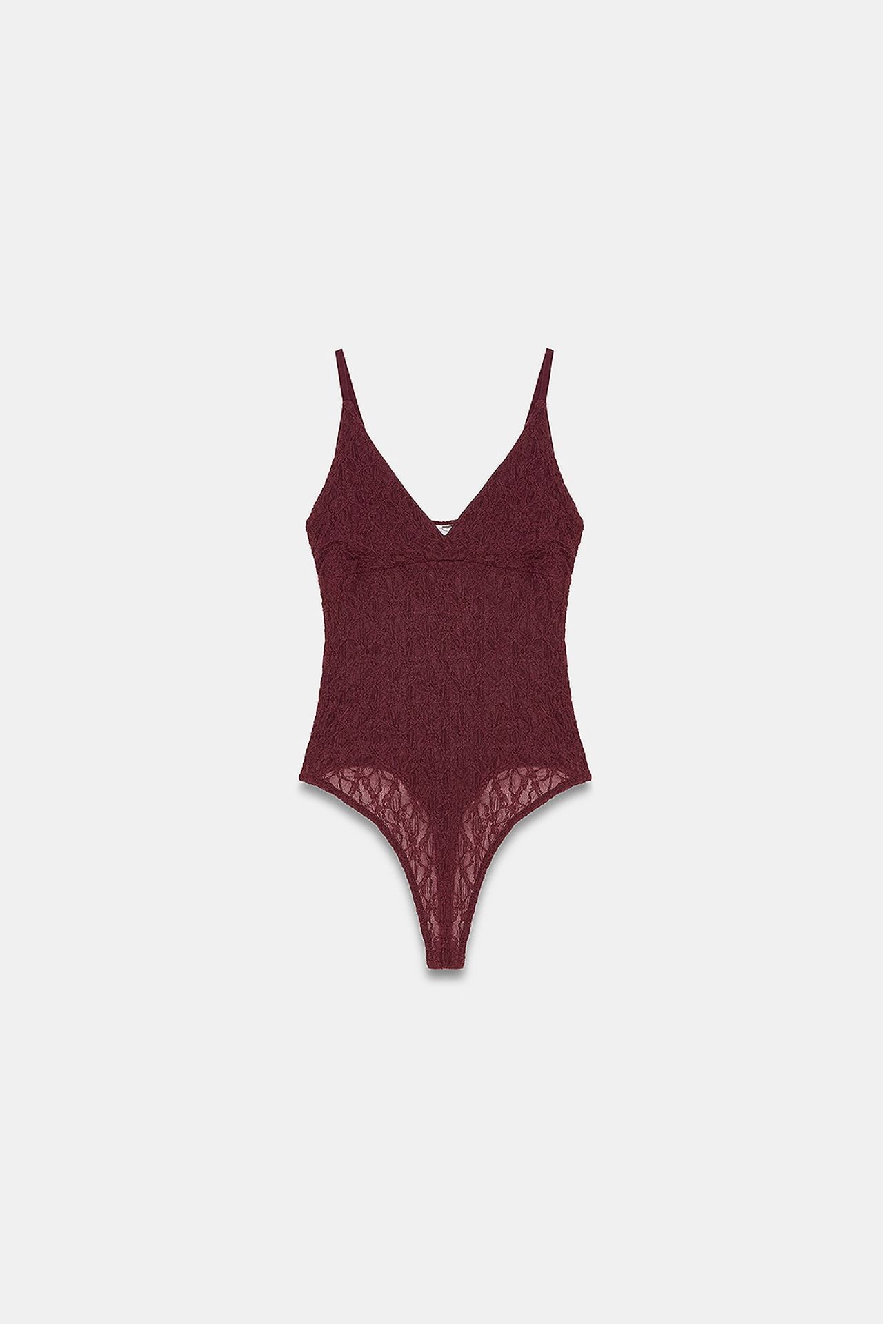 DILVIN Dantelli Kolsuz Body Bluz 5