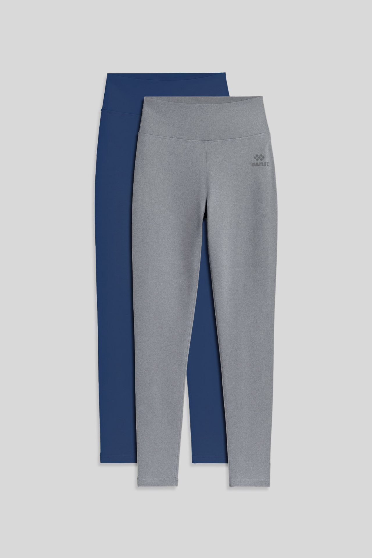 TOMMY High-Waist Cotton-Lycra Jersey Leggings 1