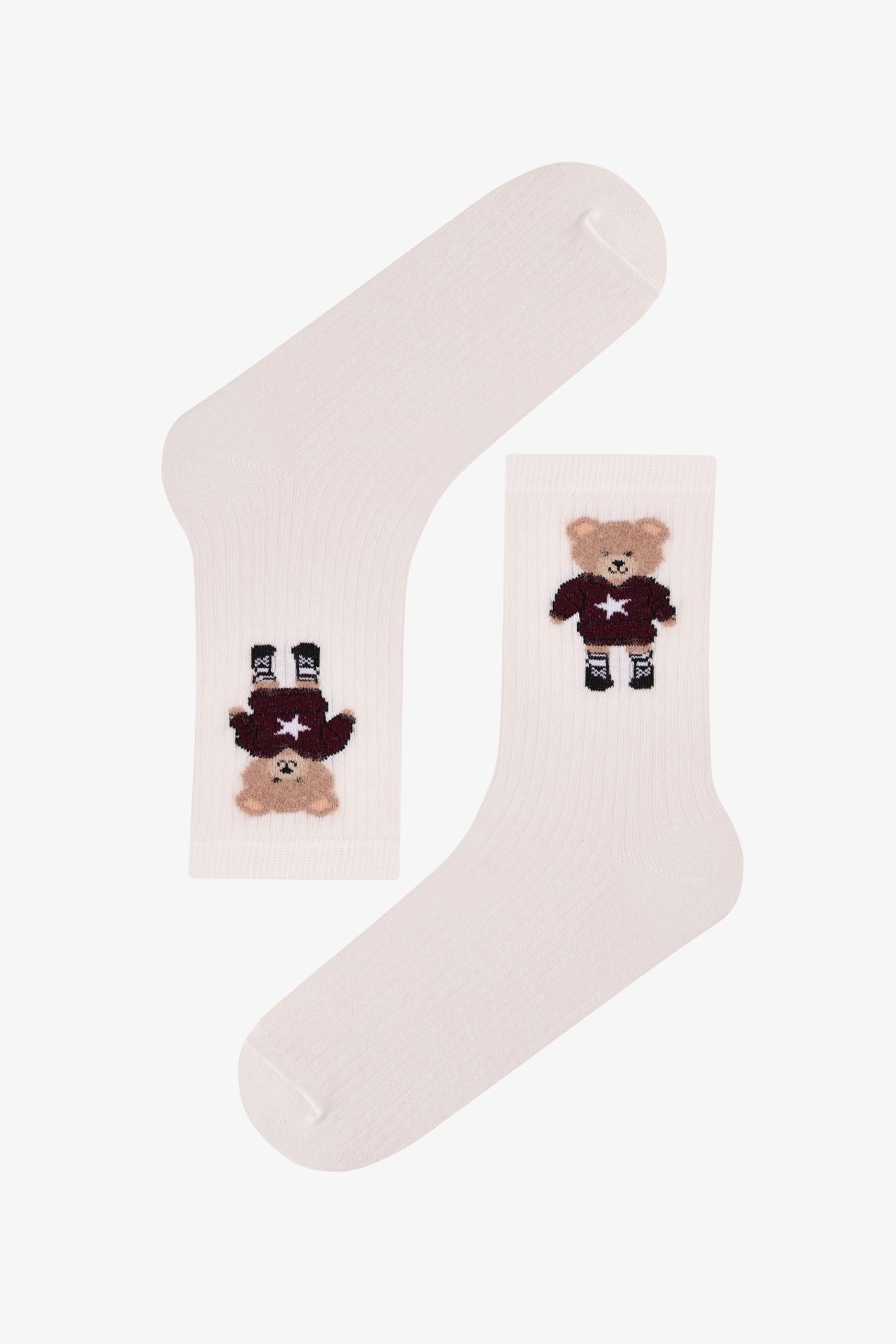 PENTI Star Moon Cotton Pair Crew Socks 3