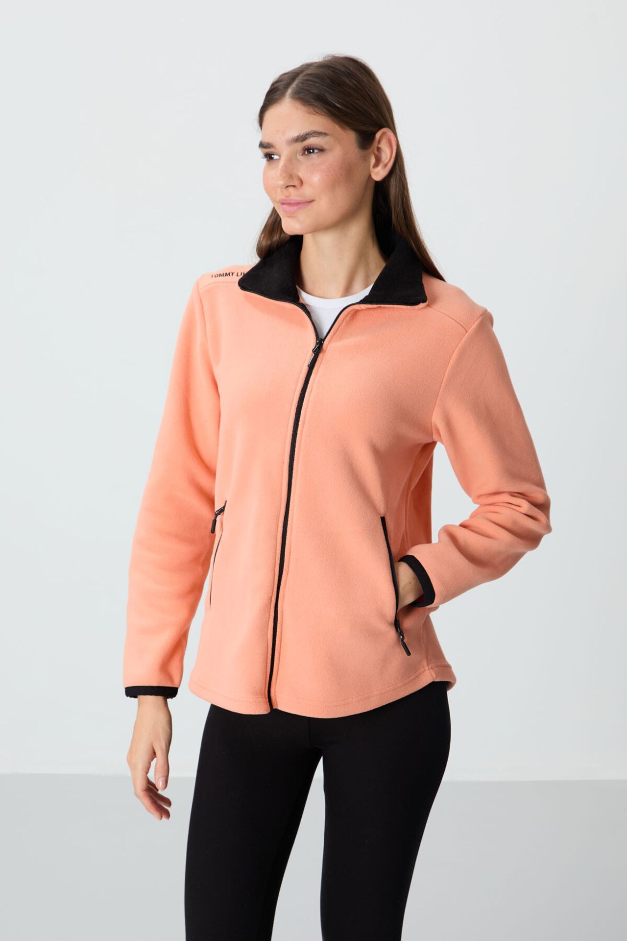 TOMMY Women's Plush Zip-Front Sweatshirt 5
