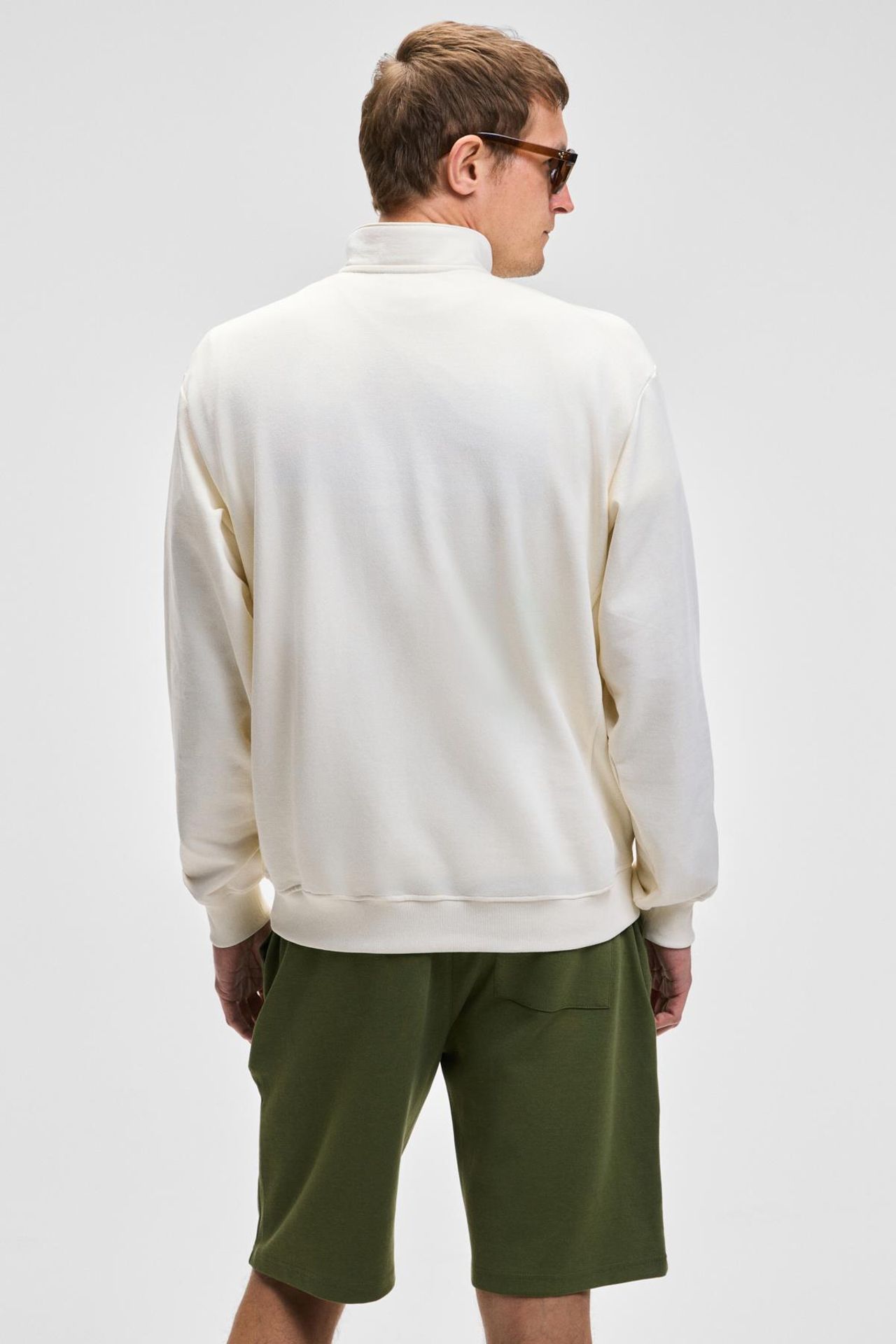 GRIMELANGE Yarım Fermuarlı Yarım Balıkçı Yaka Sweatshirt 5