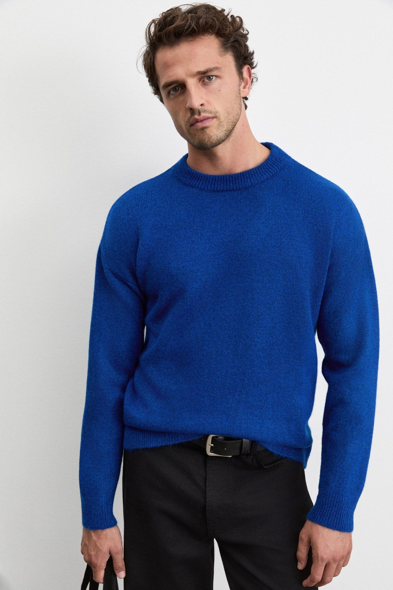 GRIMELANGE Ribbed Crew Neck Jumper 1