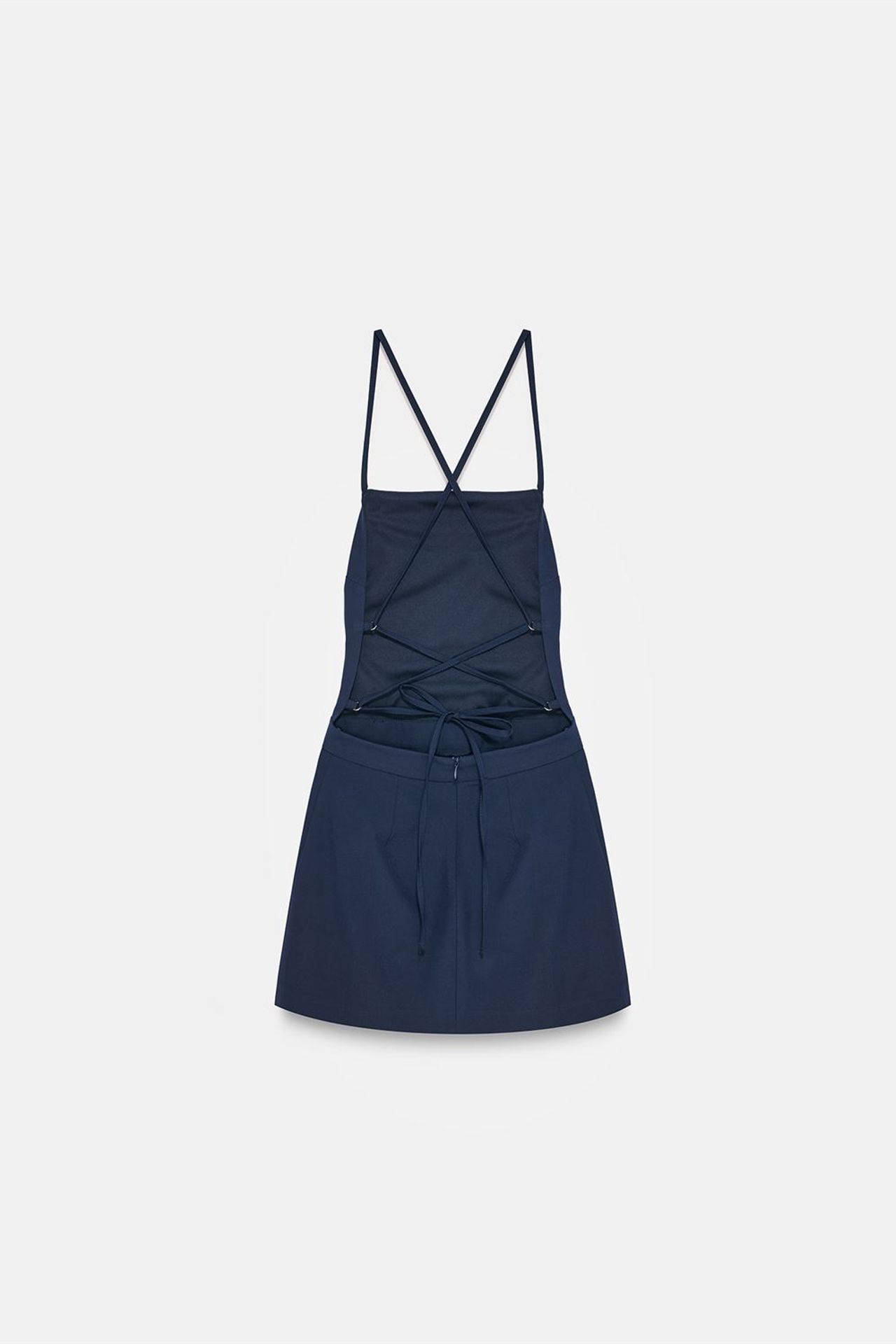 DILVIN Fitted Mini Dress With Square Neck And Cut-Out Detail 6