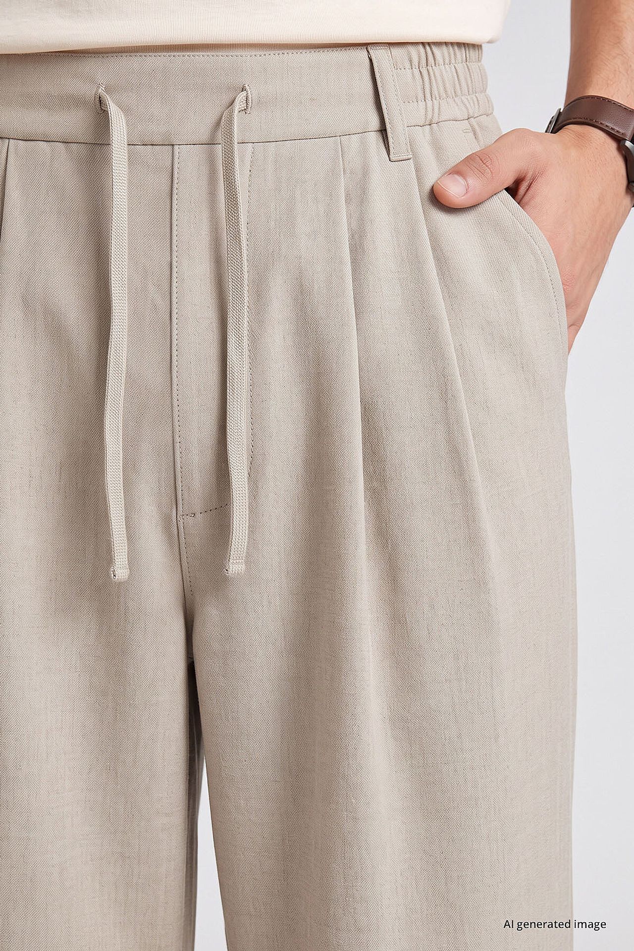 TOMMY Men's Viscose Blend Trousers 3