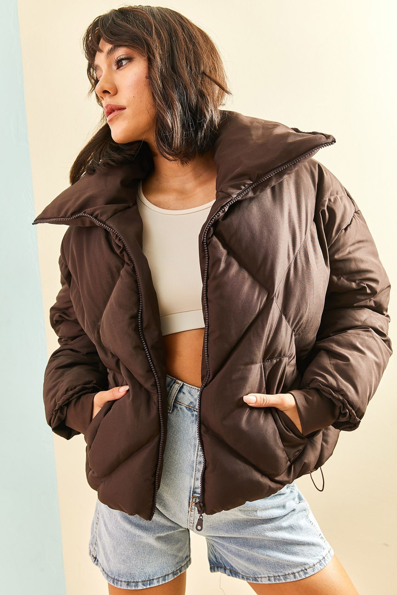 LUCCI Oversized Puffer Coat 5