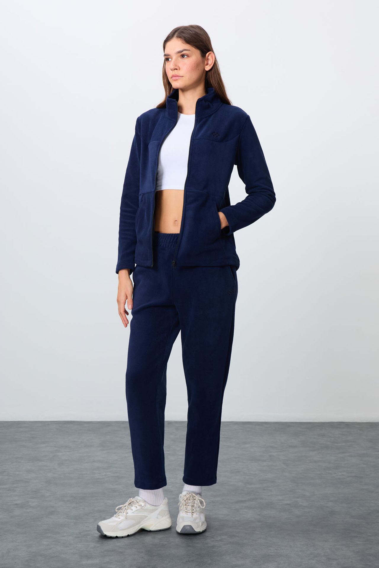 TOMMY Women's Long-Sleeve Zipper Tracksuit Set 4