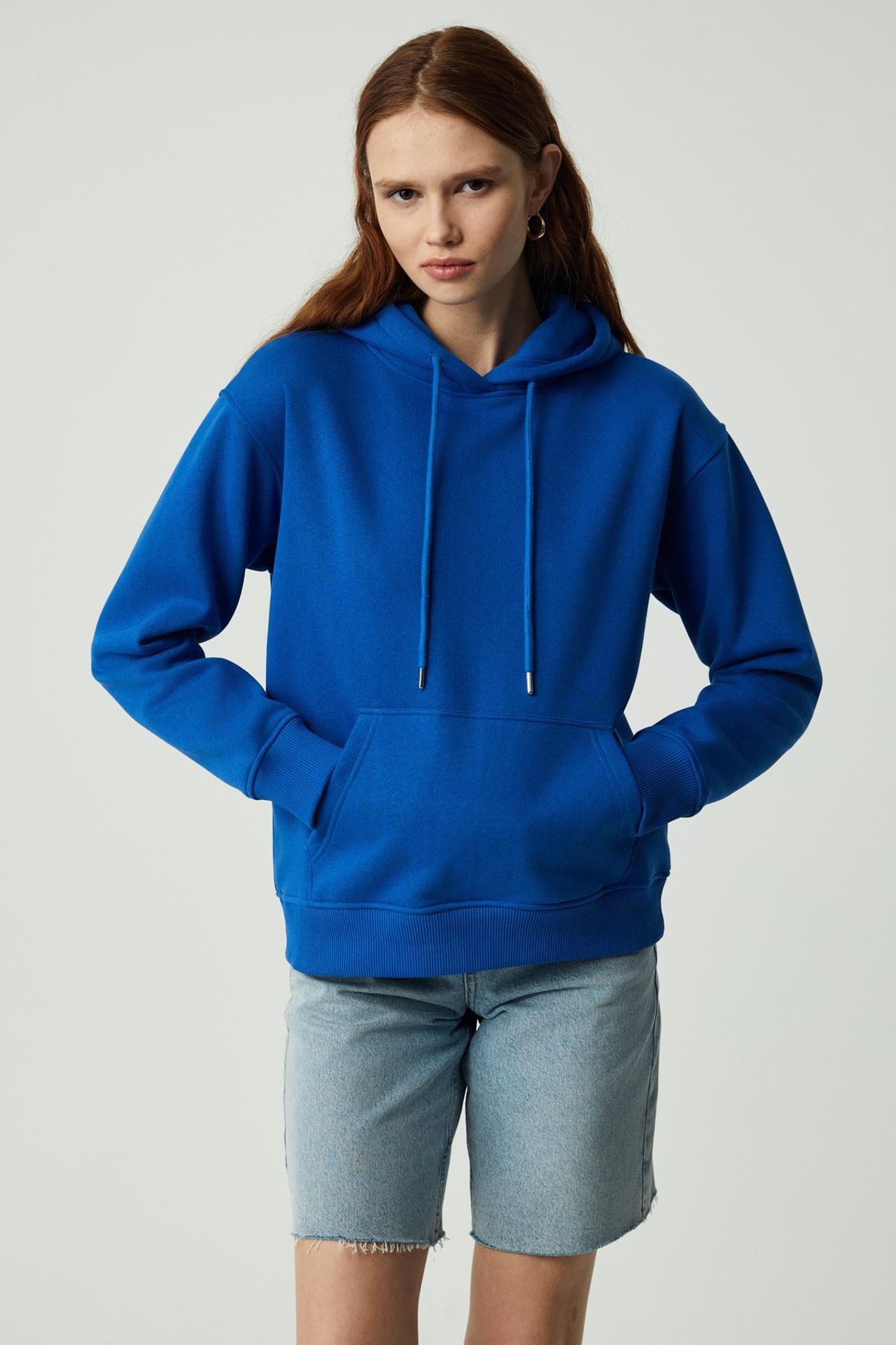 GRIMELANGE Kapüşonlu Rahat Cepli Sweatshirt 3