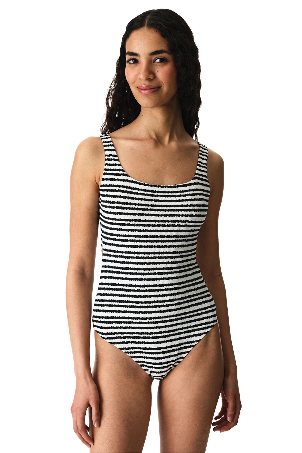 PENTI Ringel Sport Striped Textured Swimsuit 5