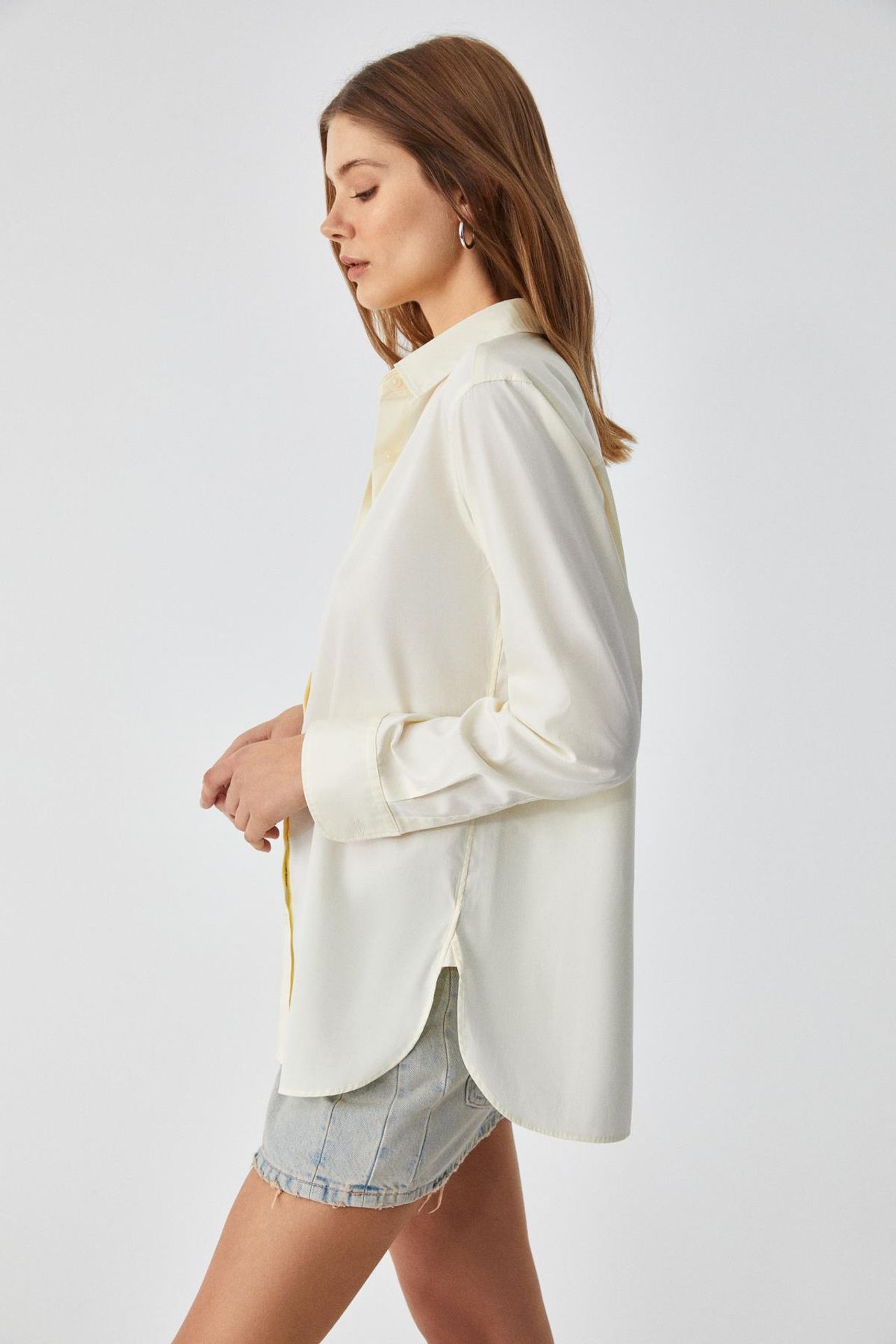GRIMELANGE Oversized Long Sleeve Shirt 5