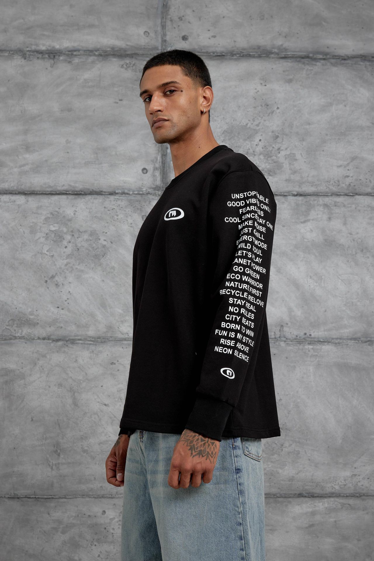 NOMARC Rahat Bisiklet Yaka Sweatshirt 5