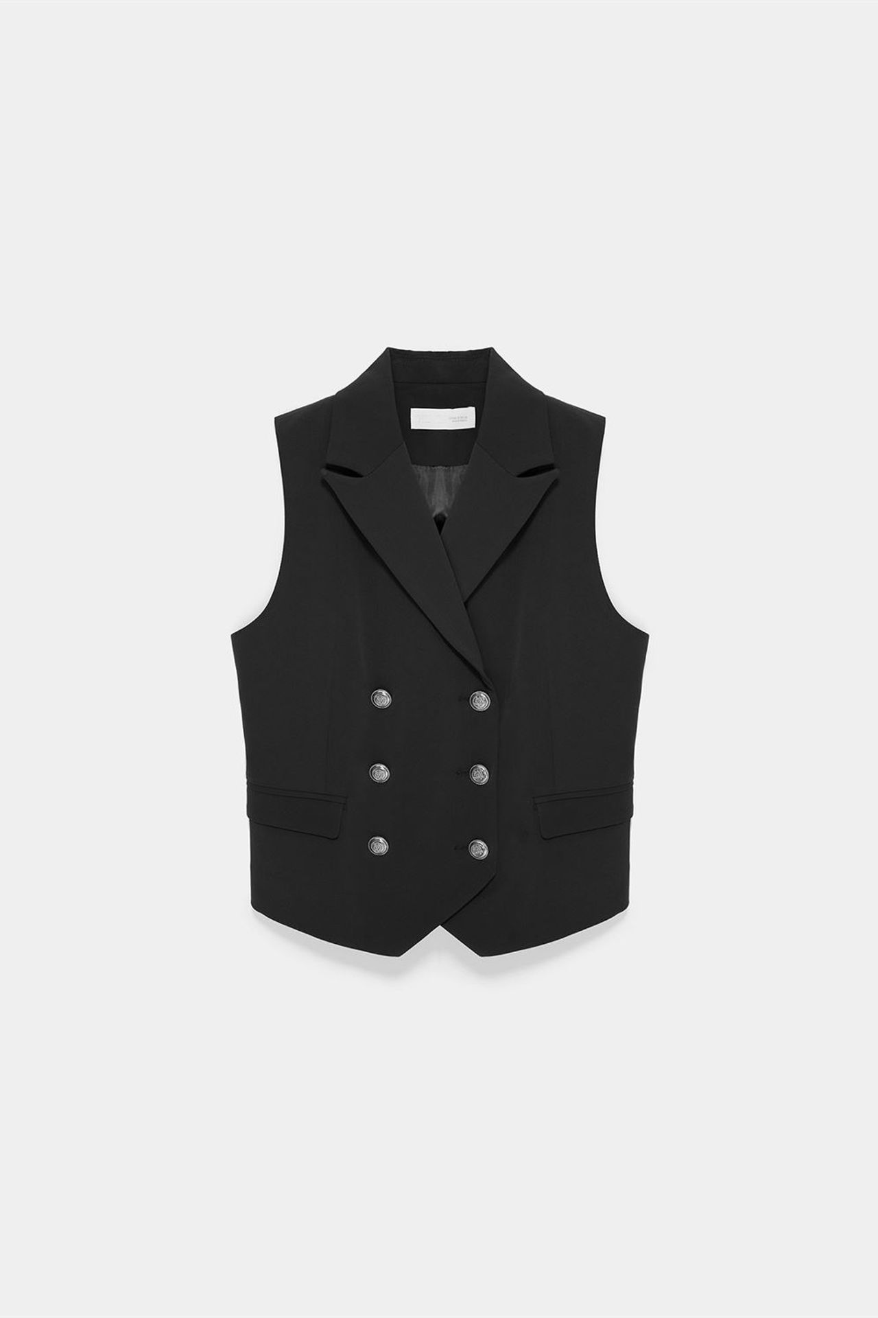 DILVIN Women's Shawl-collar Woven Waistcoat 5