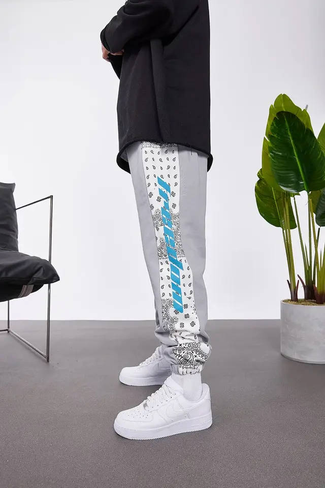 NOMARC Etnik Desenli Jogger Pantolon