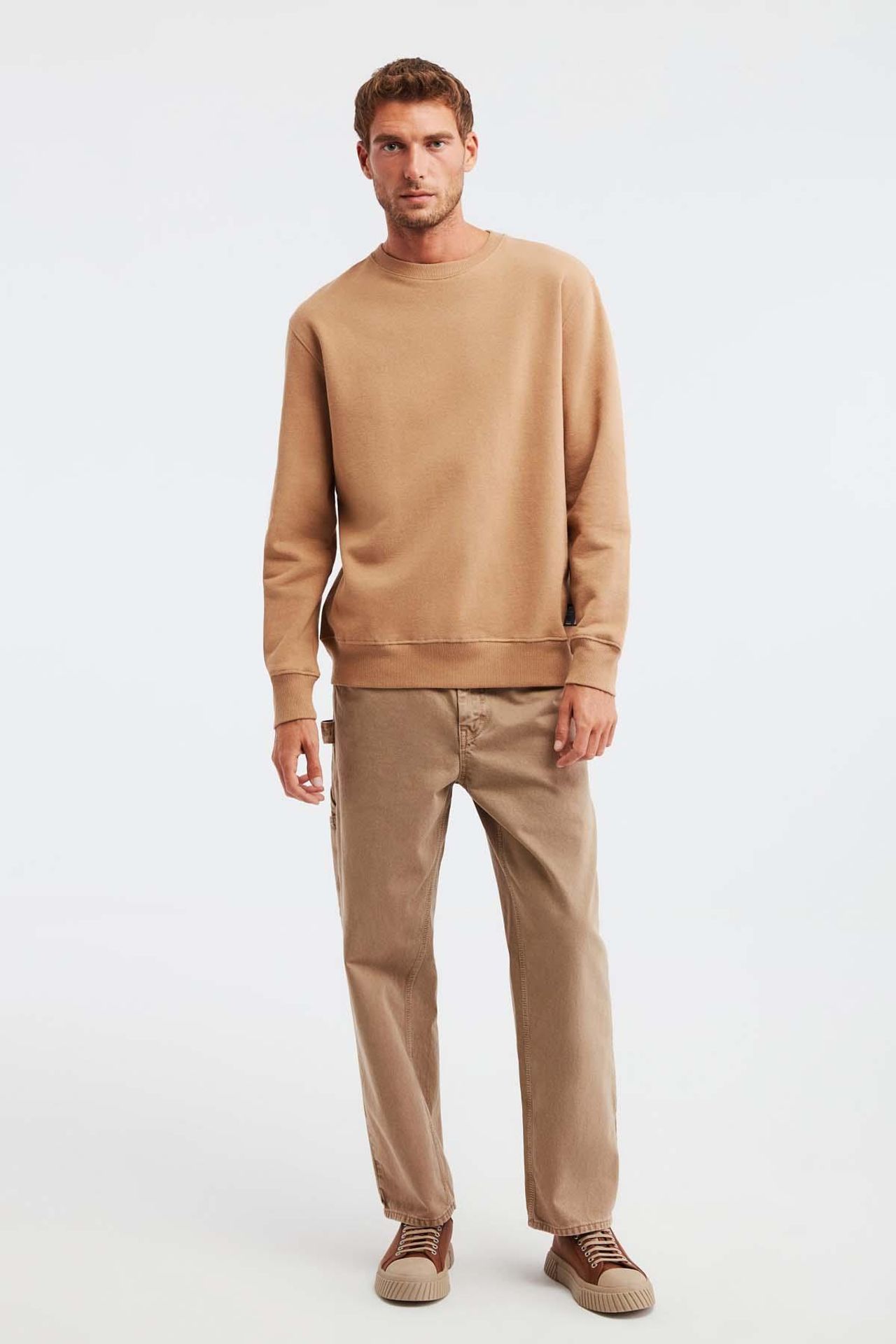GRIMELANGE Fitilli Bisiklet Yaka Sweatshirt 6