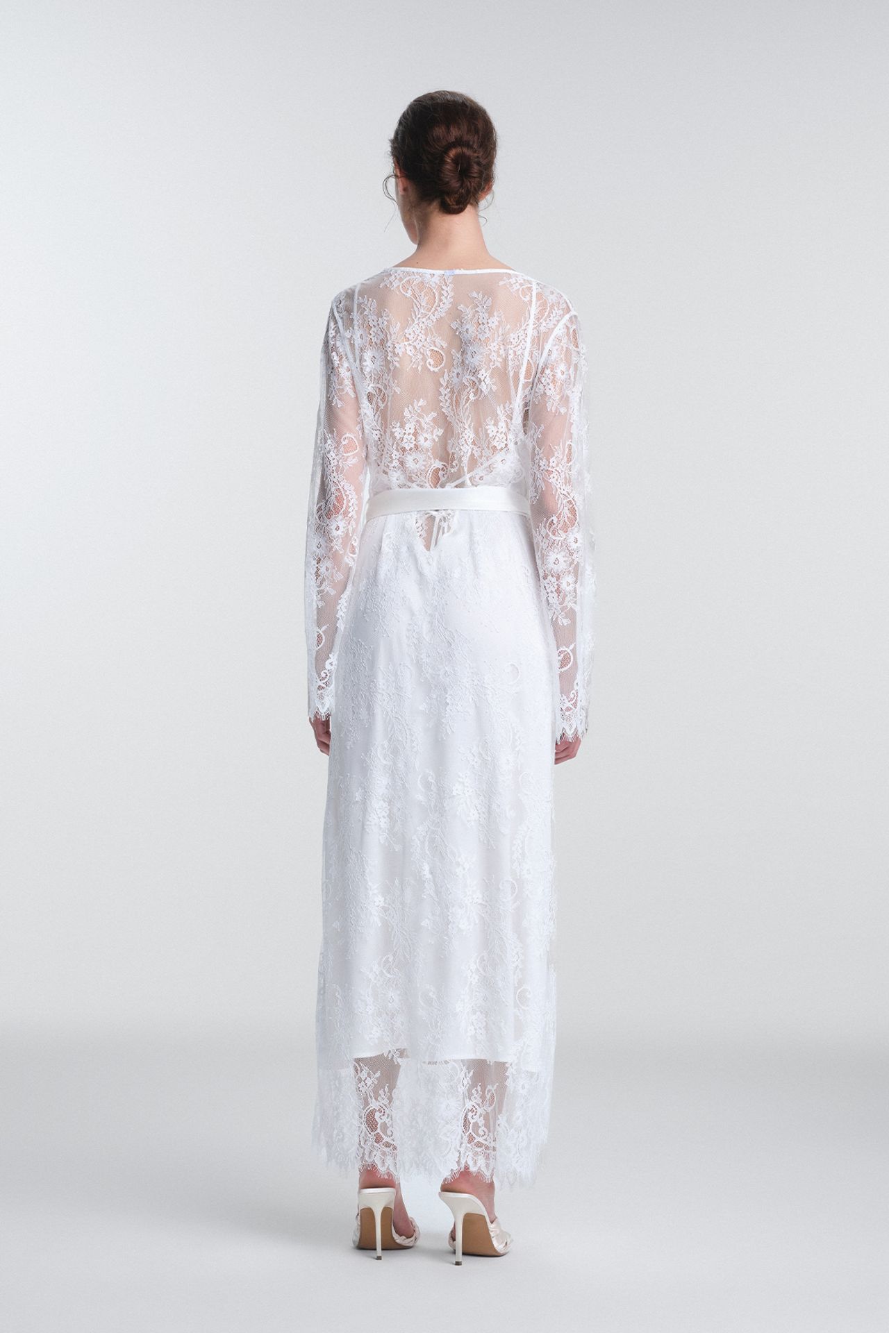 PENTI Kırık Pirra Bride Lace Robe 4