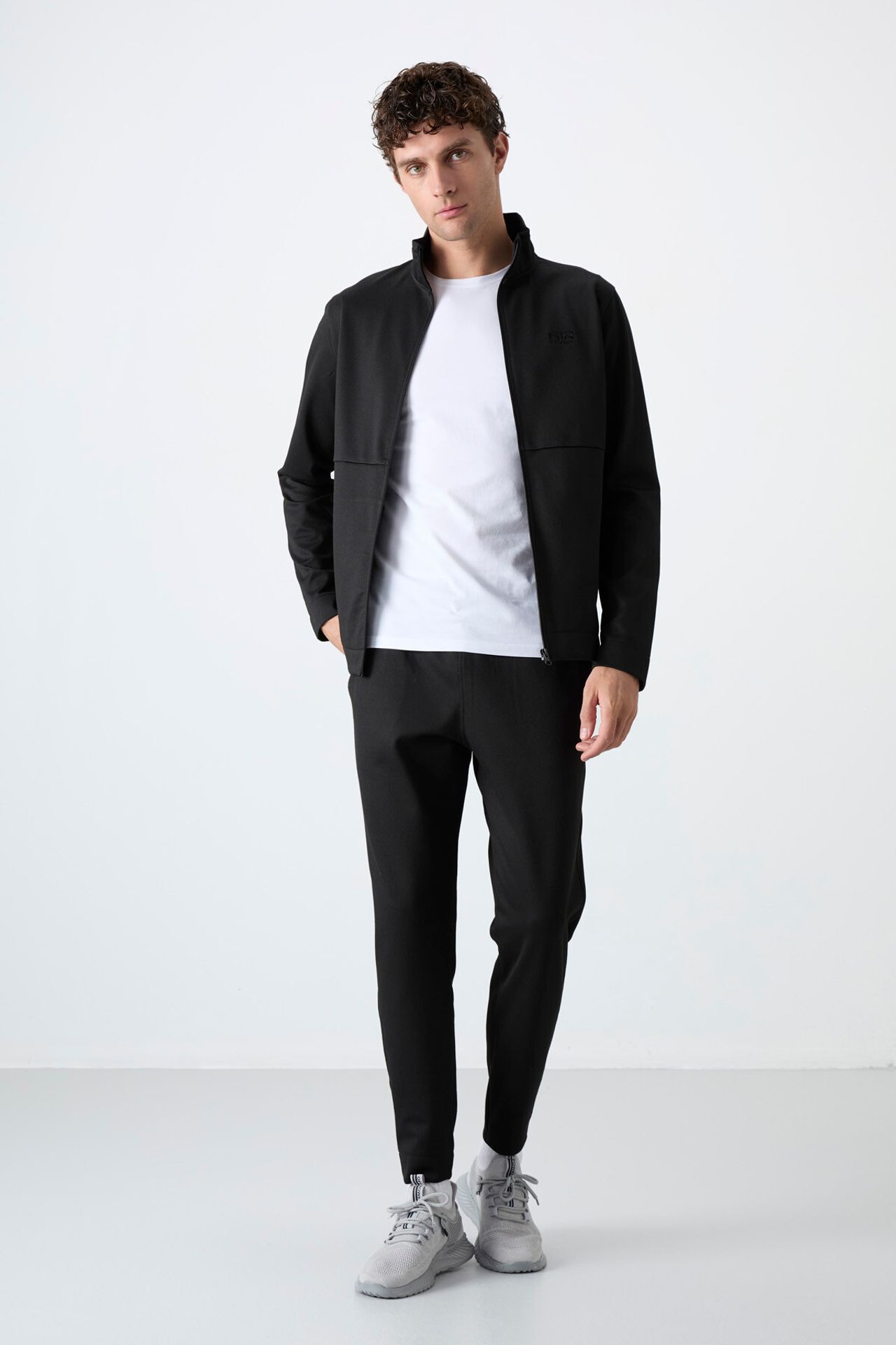 TOMMY Men's Zip-collar Sweatshirt And Pants Set 6