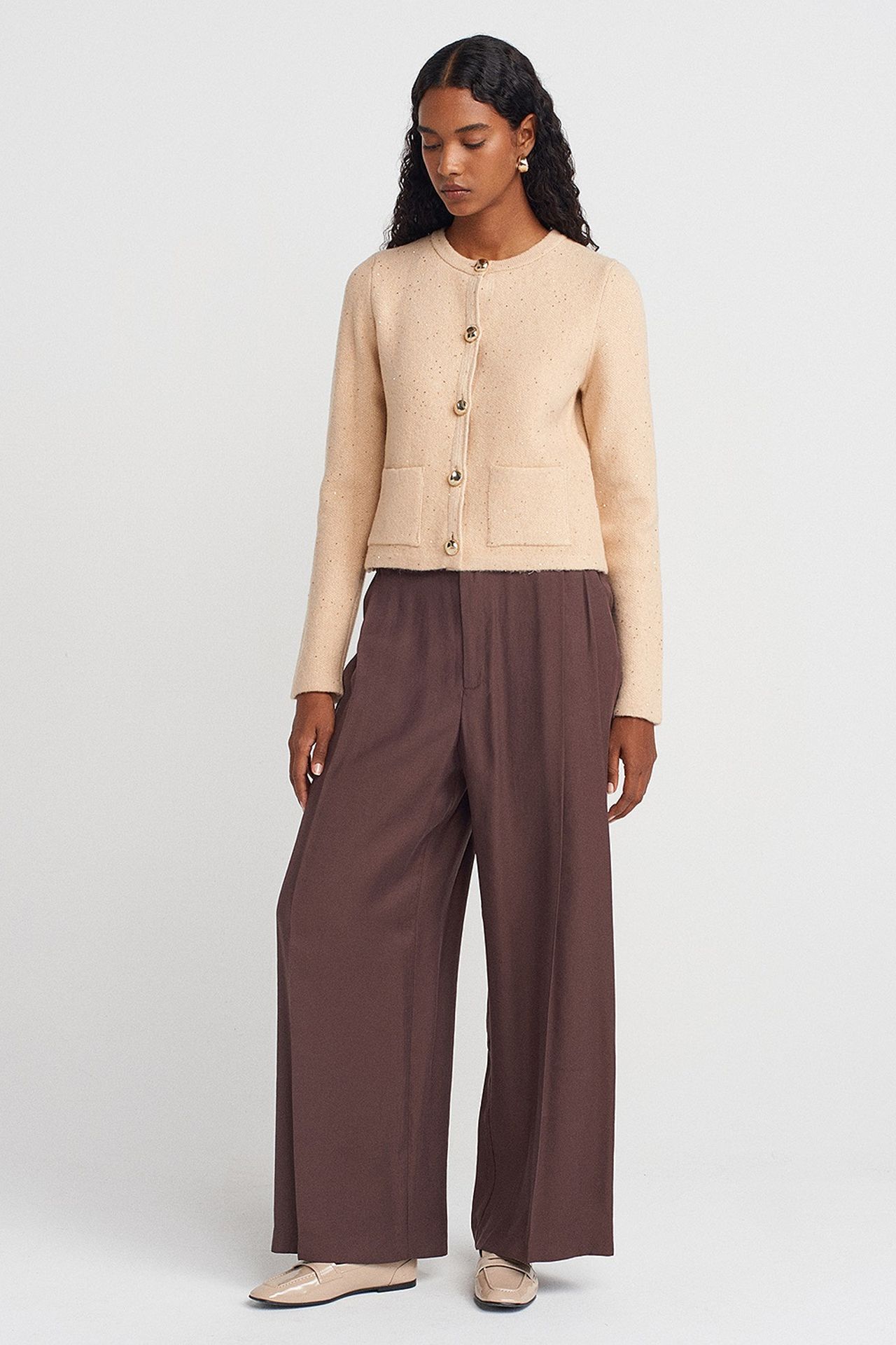 DILVIN Women's Knit Cardigan 4