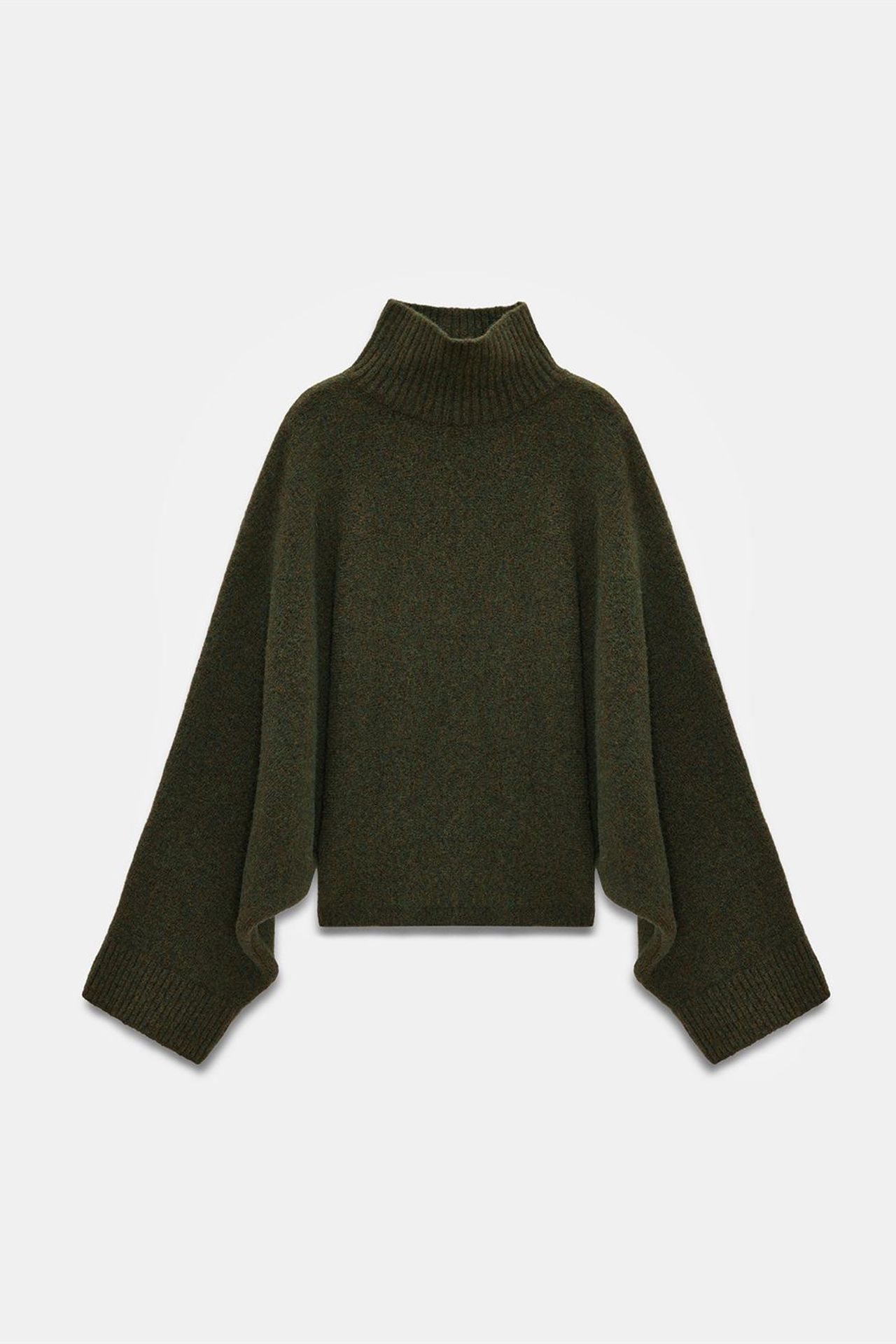 DILVIN Oversize Fitilli Balıkçı Yaka Kazak 5
