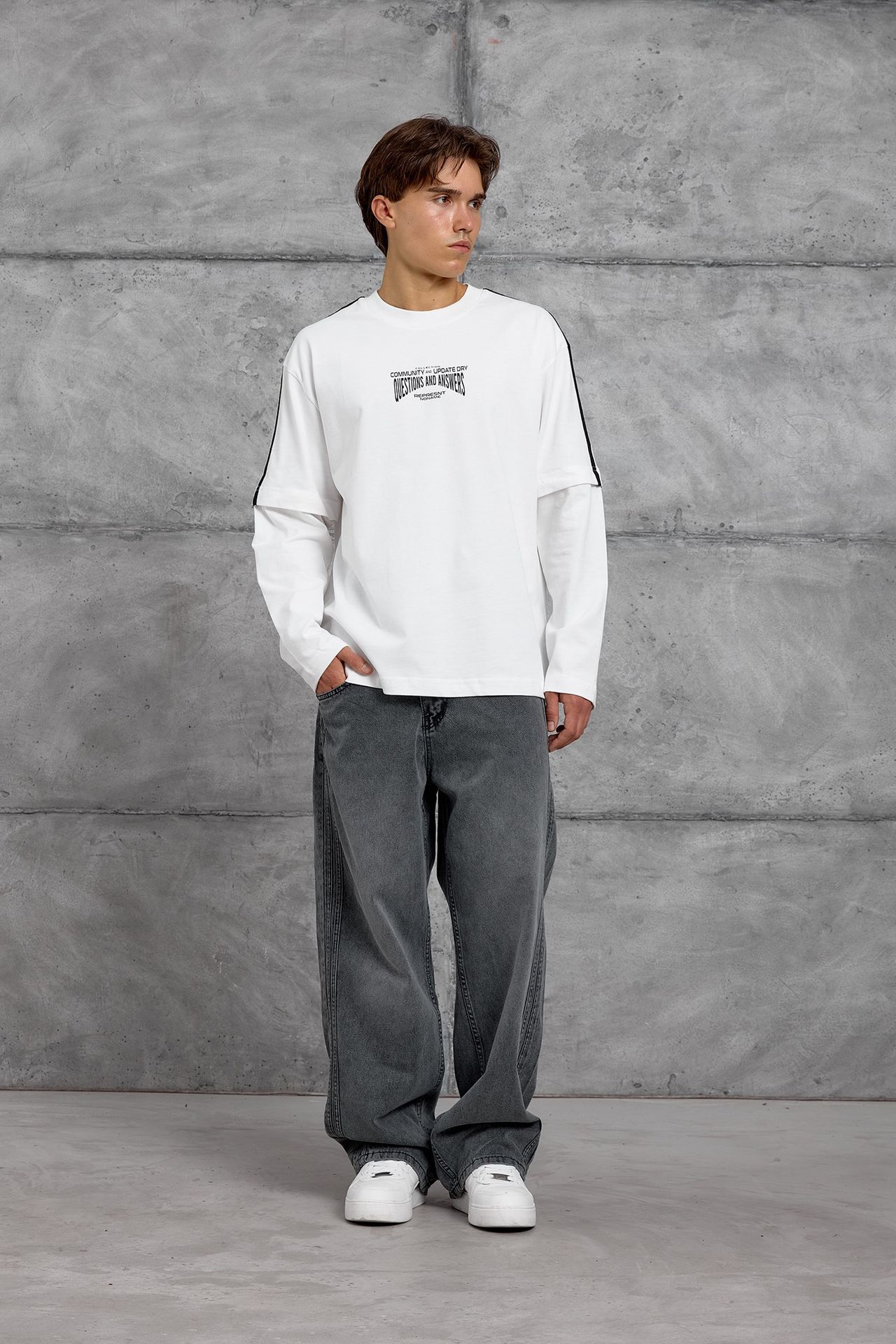 NOMARC Rahat Bisiklet Yaka Sweatshirt 4