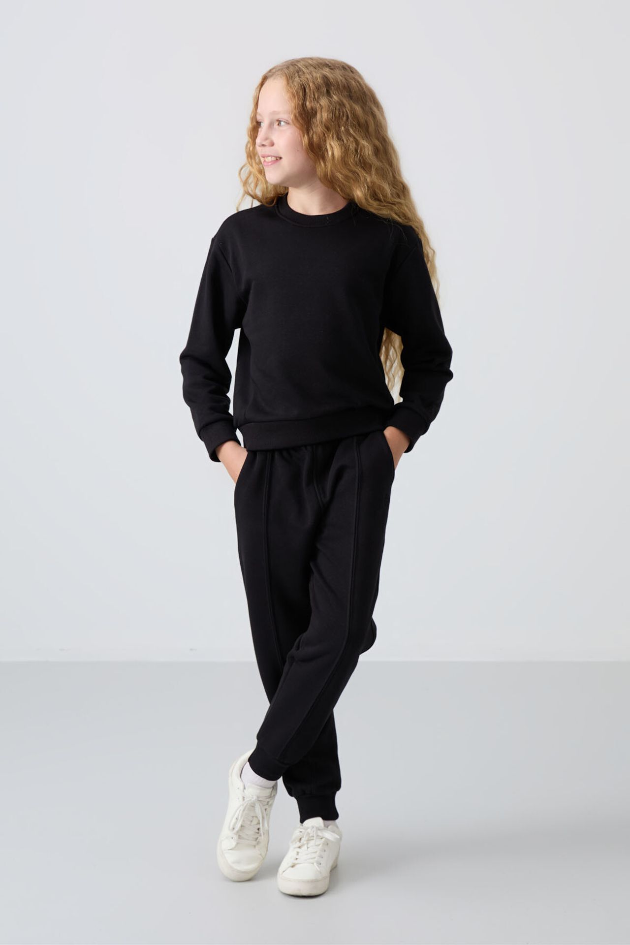 TOMMY Long Crew Neck Tracksuit Set 6