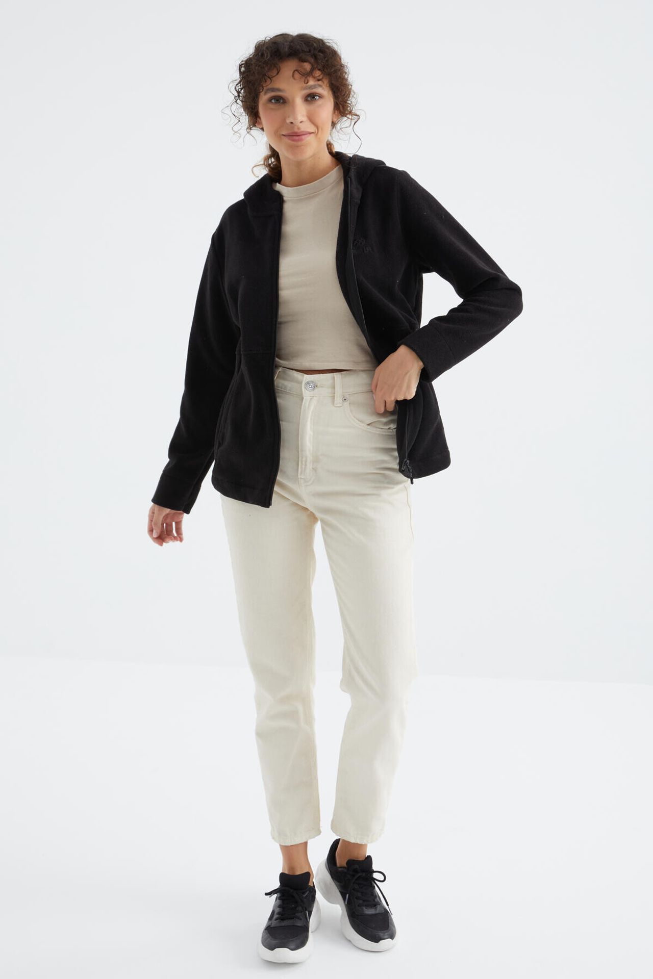 TOMMY Women's Hooded Zip Sweatshirt 2