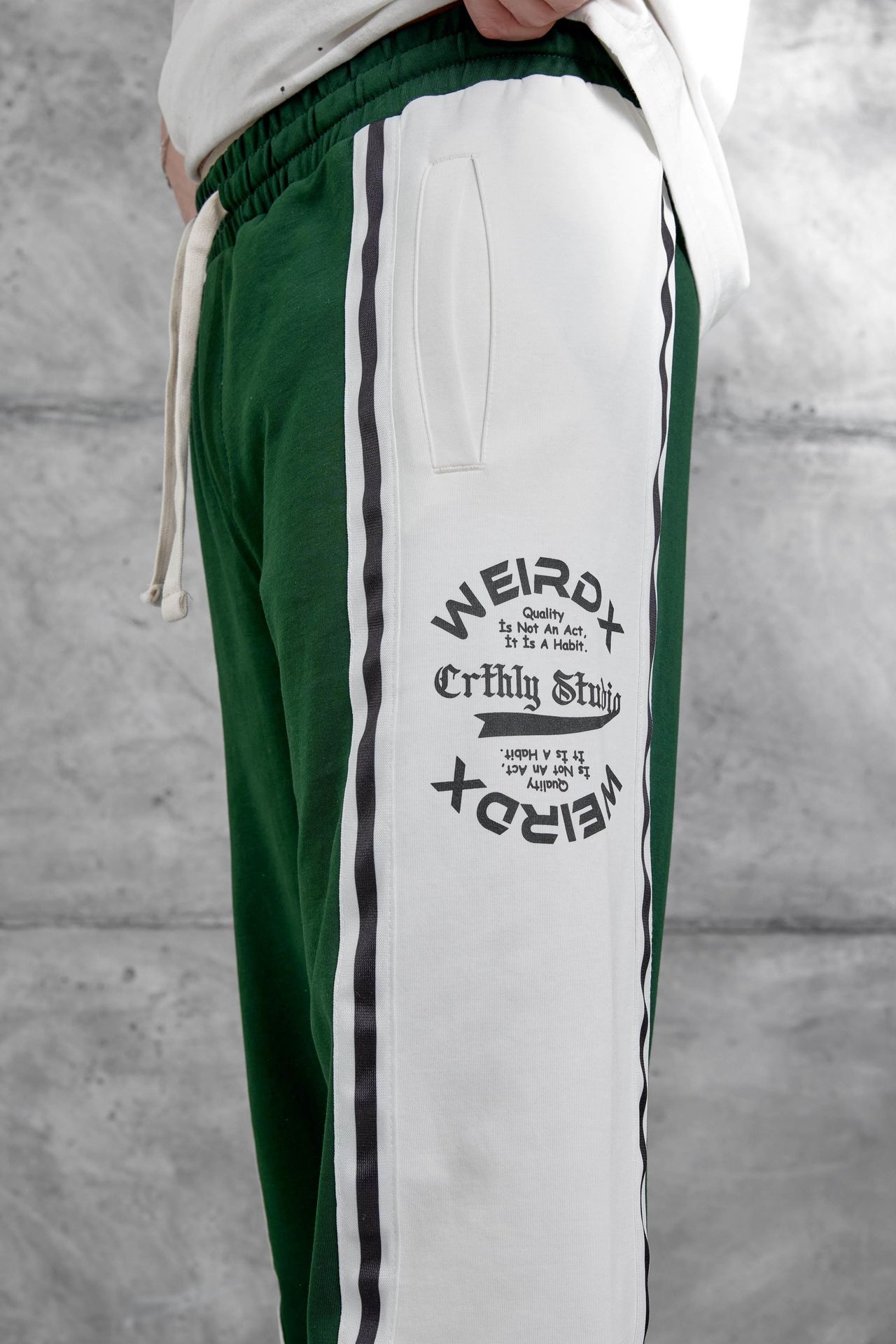 NOMARC Bol Geniş Paça İpli Jogger Pantolon 2