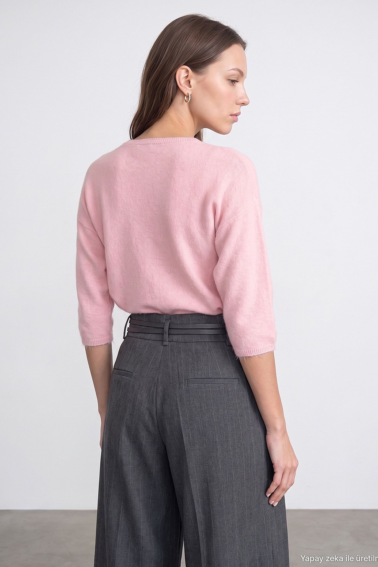 DILVIN Women's Wool Blend Sweater 2