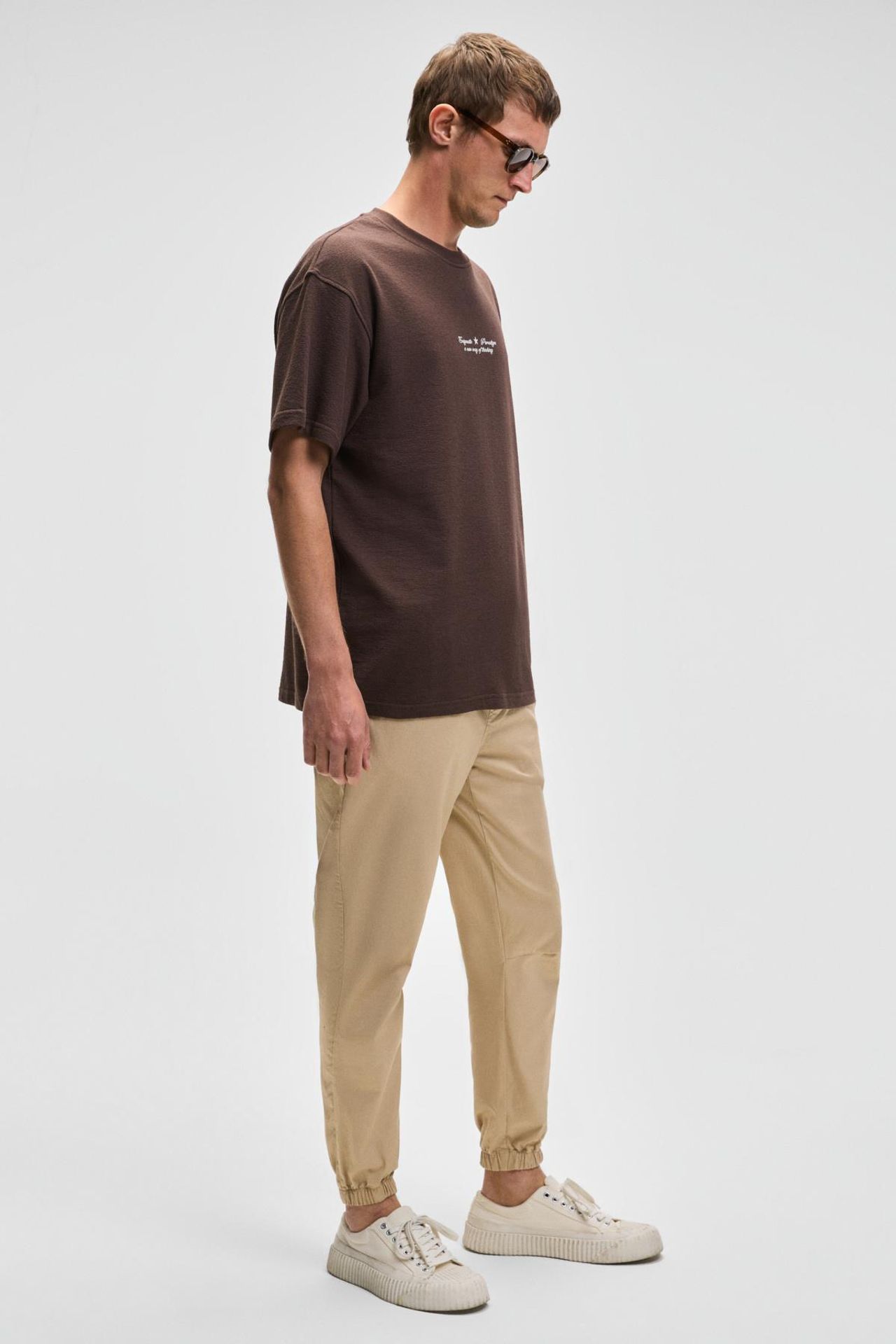 GRIMELANGE Lastikli Bel Jogger Pantolon 5