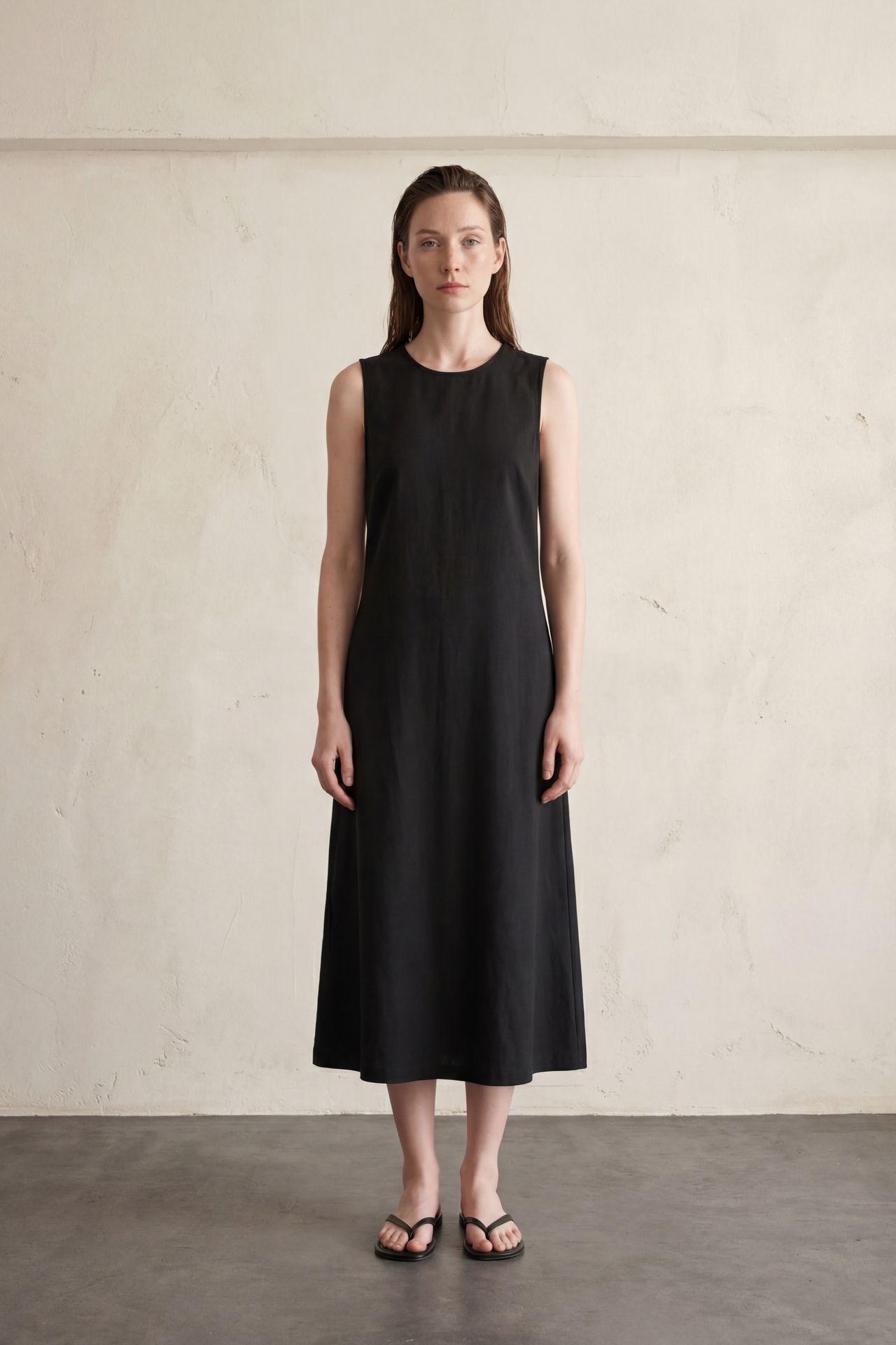 MY FASHION Back Detailed Midi Dress 1