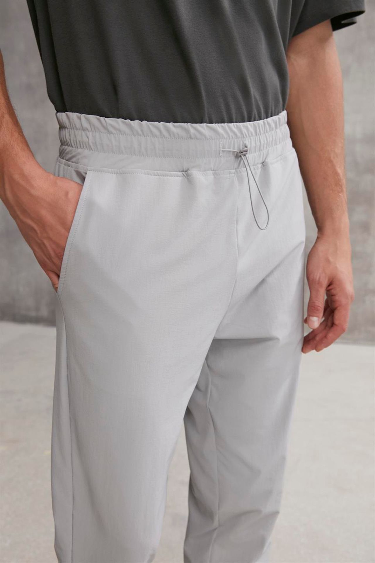 GRIMELANGE Orta Belli Bilek Boy Jogger Pantolon 4