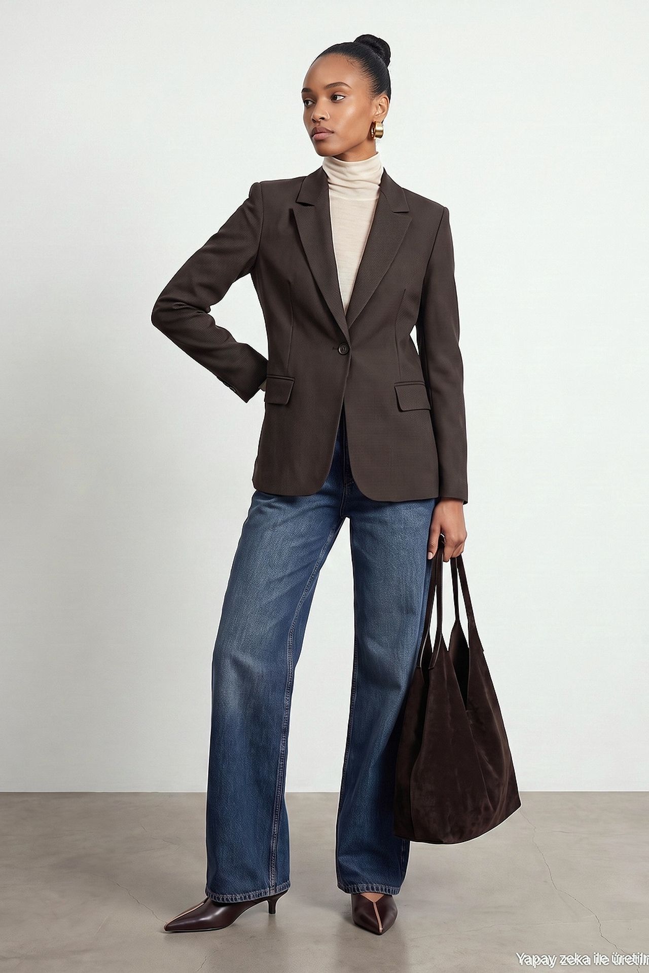DILVIN Women's Tailored Jacket 4
