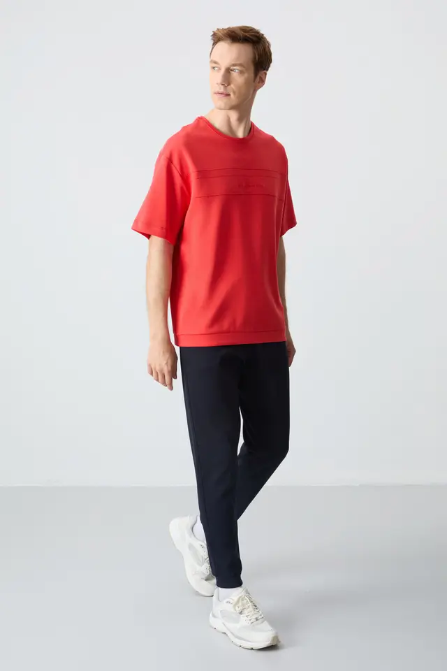 TOMMY Men's Oversized T-shirt And Pants Set