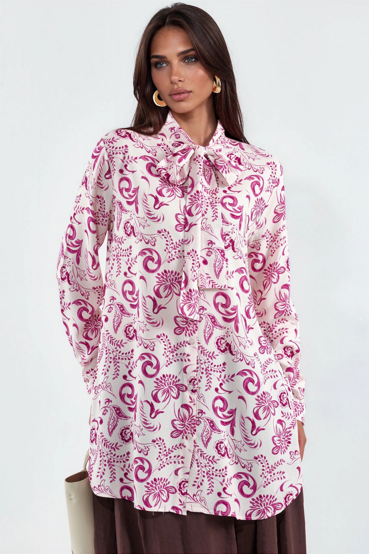 BDART Long Floral Viscose Shirt 1