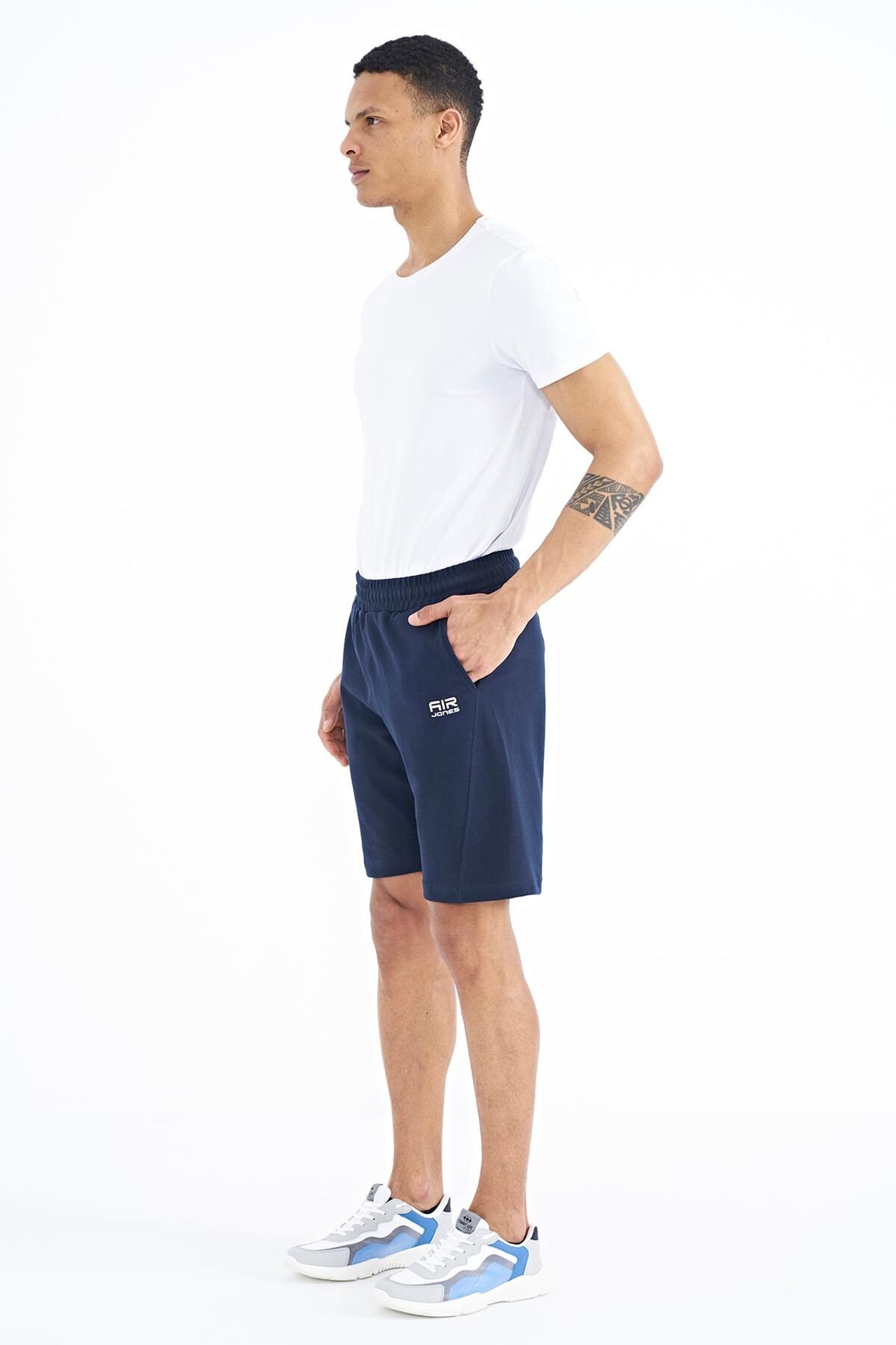 TOMMY Men's Cotton-Blend Sweat Shorts 5