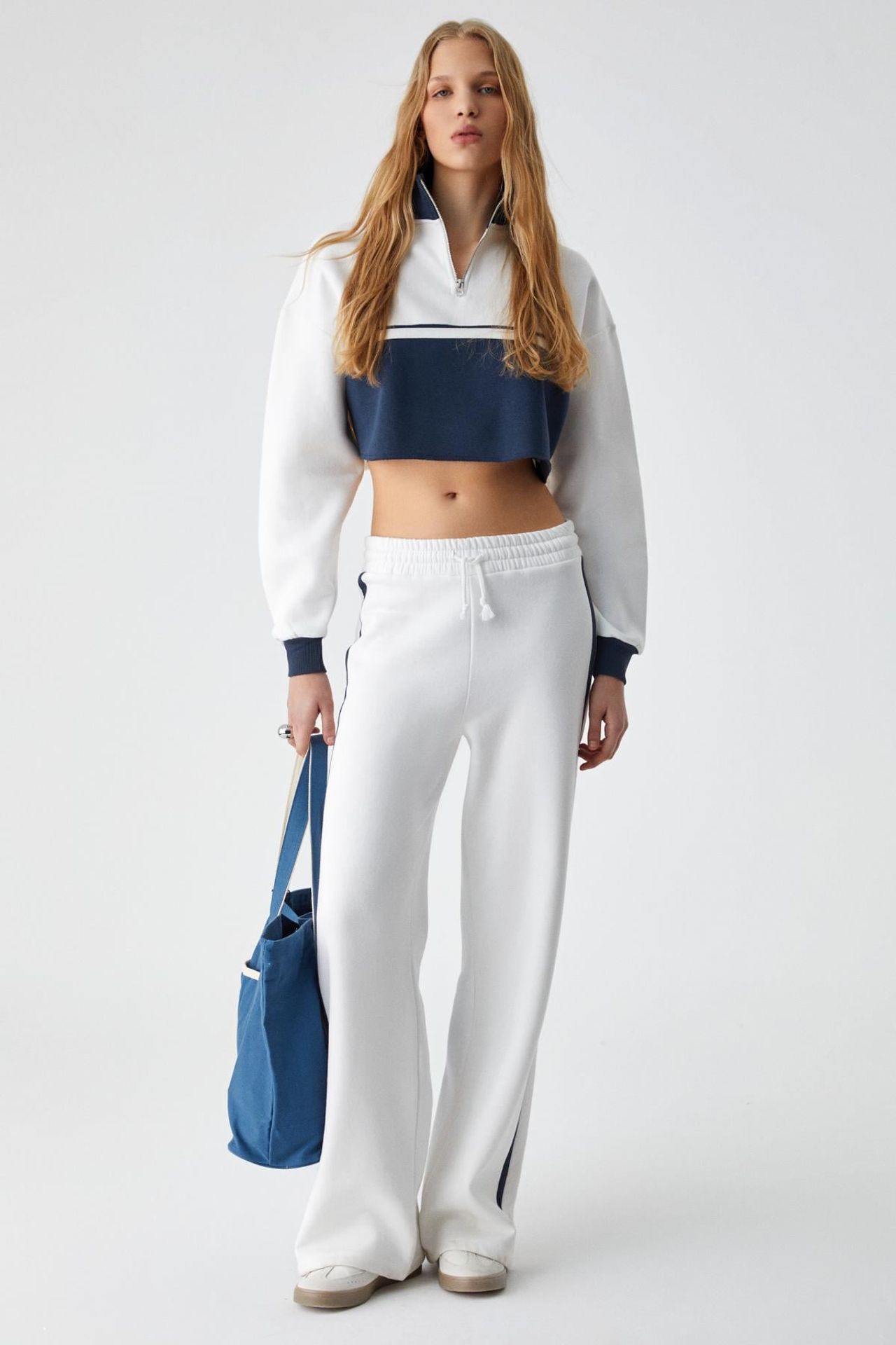GRIMELANGE High Waist Wide Leg Joggers 2