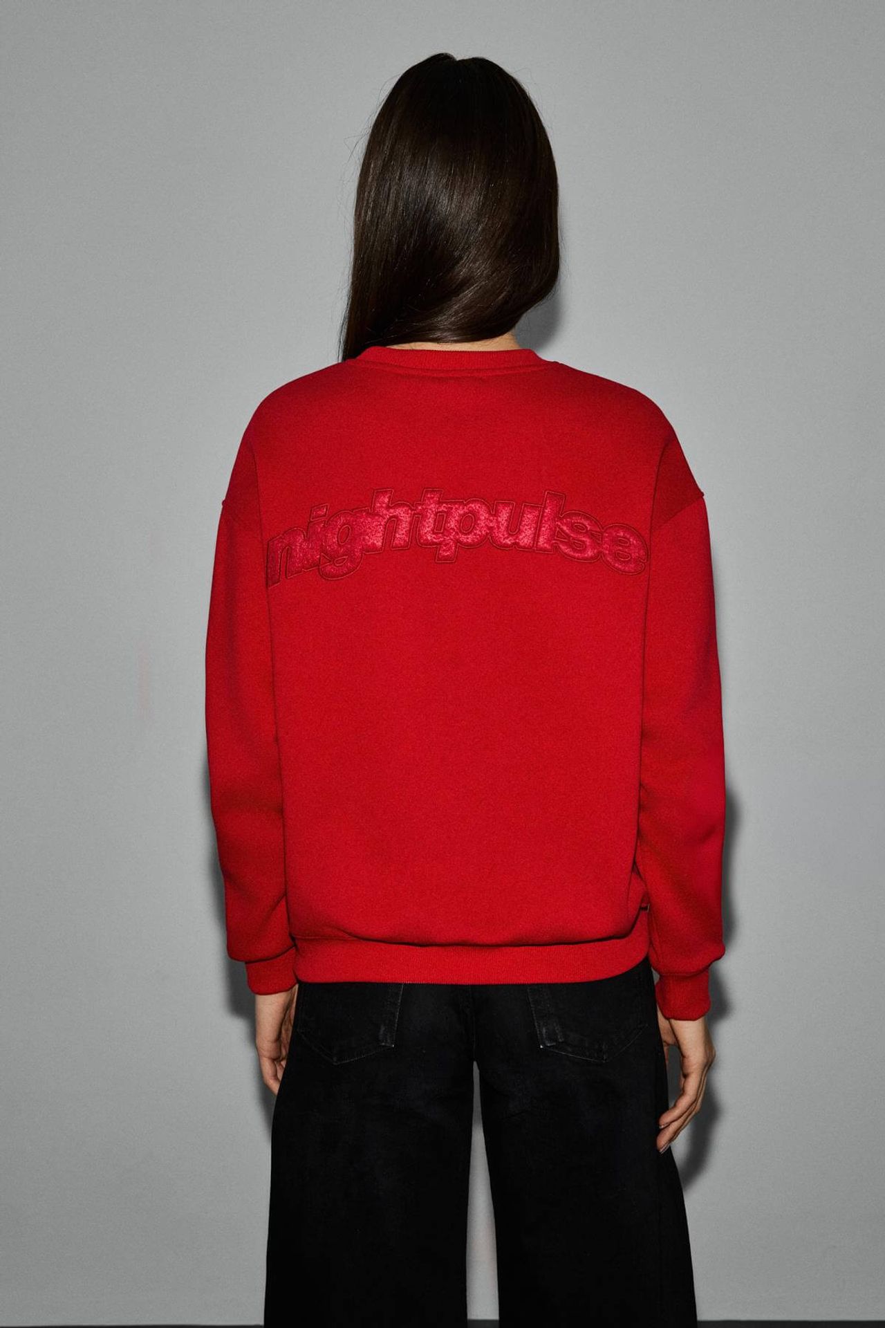GRIMELANGE Oversized Crew Neck Sweatshirt 5
