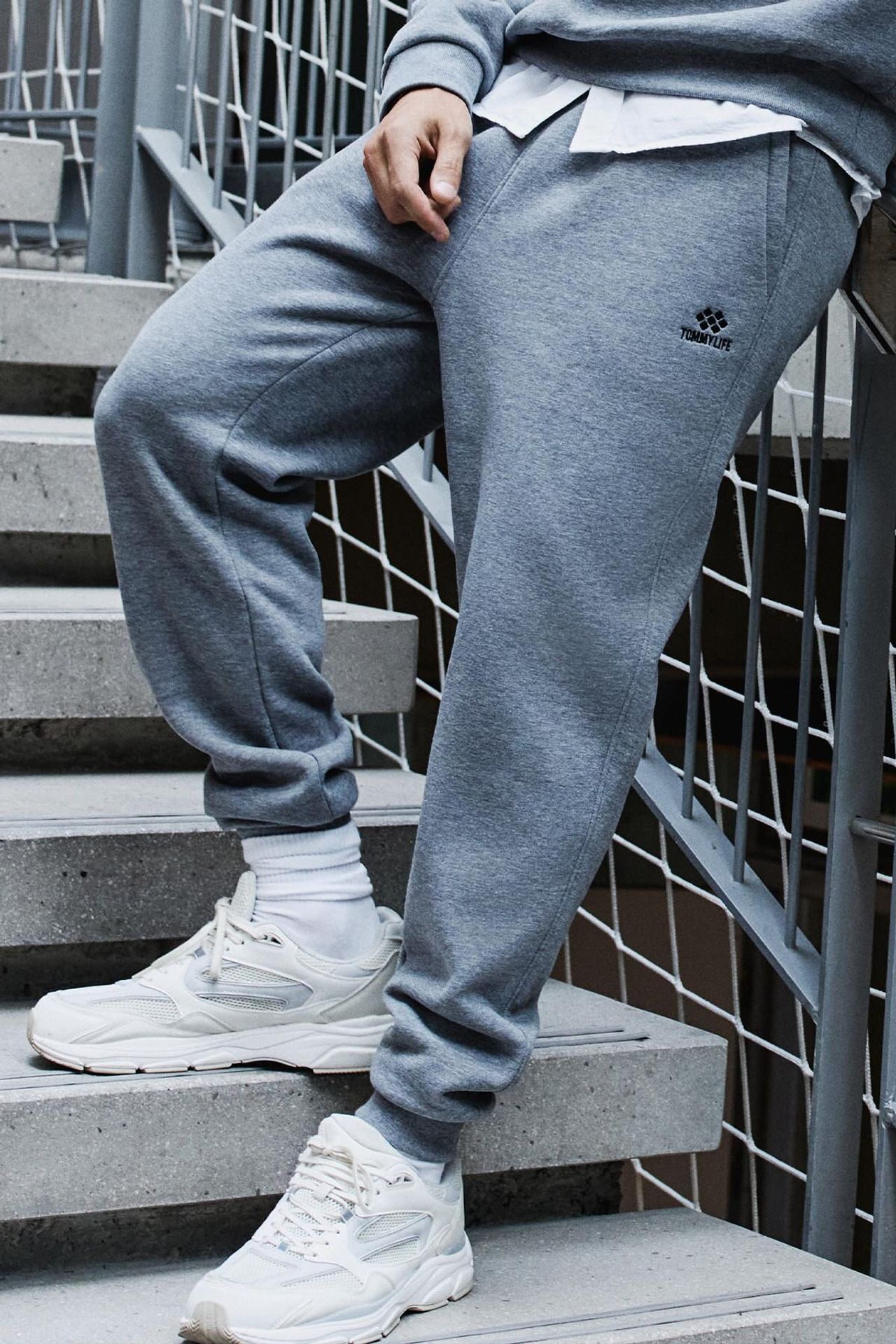 TOMMY Men's Fleece Sweatshirt And Pants Set 3
