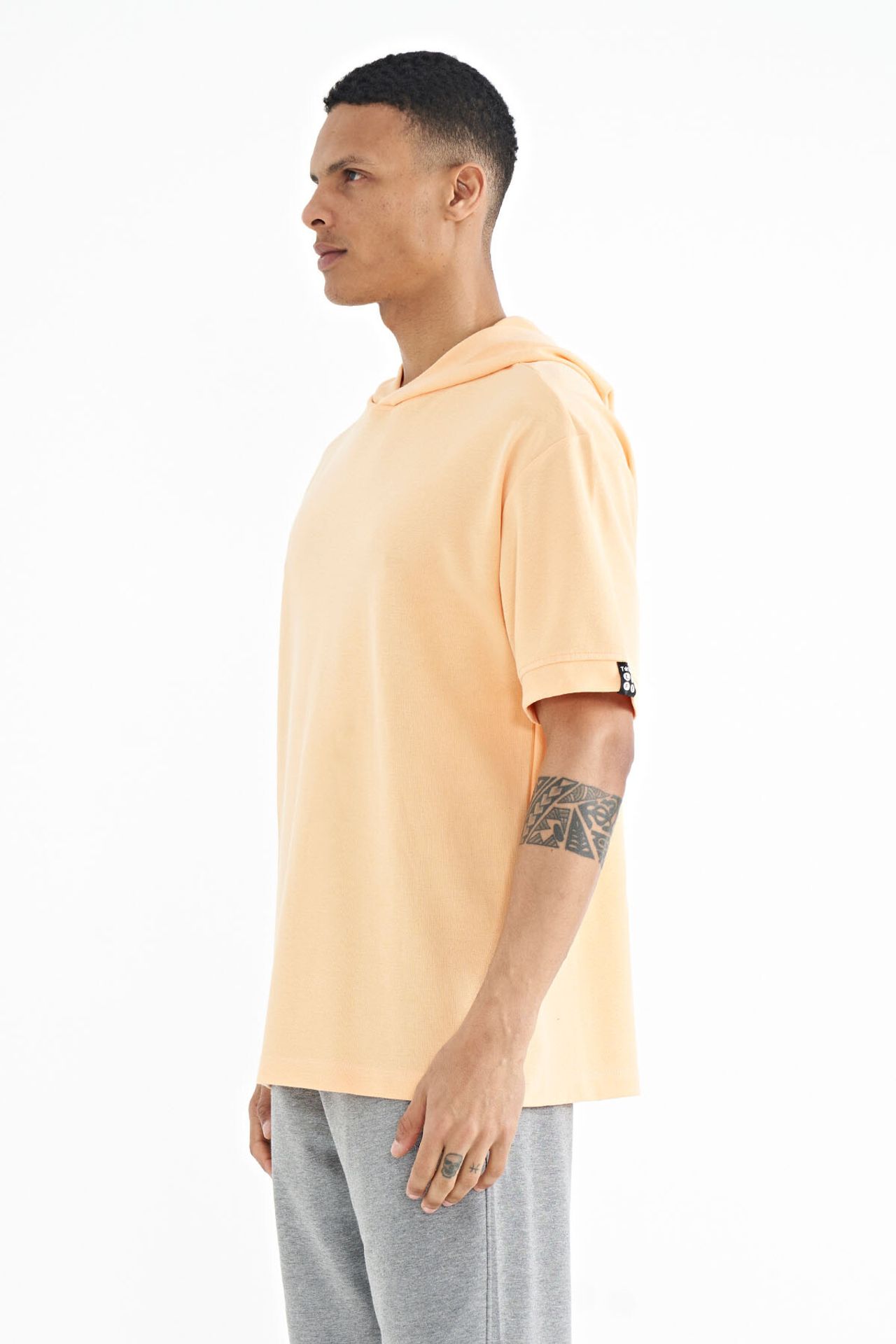 TOMMY Oversized Hooded Short-sleeve T-shirt 5