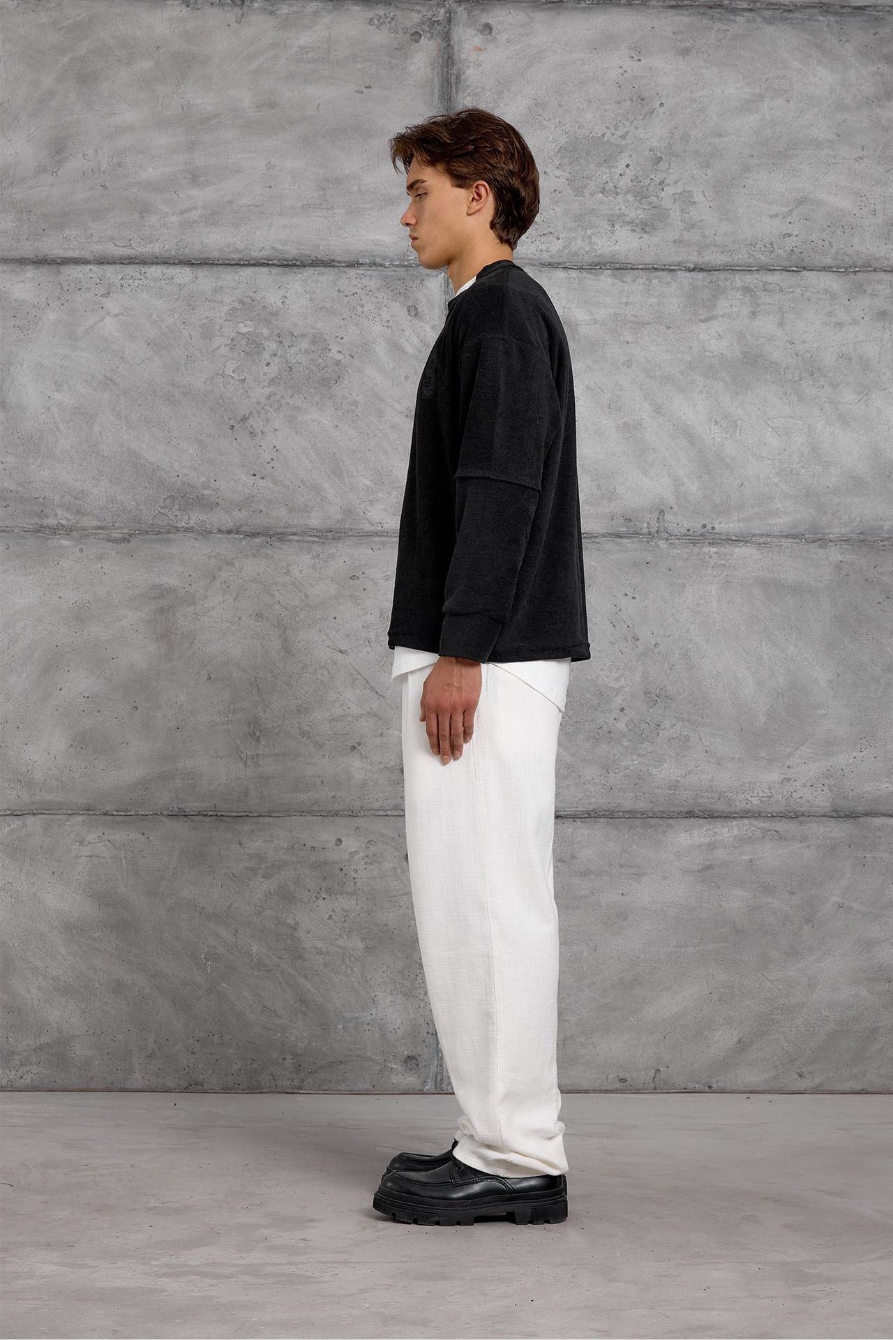 NOMARC Regular Kalıp Bisiklet Yaka Sweatshirt 3