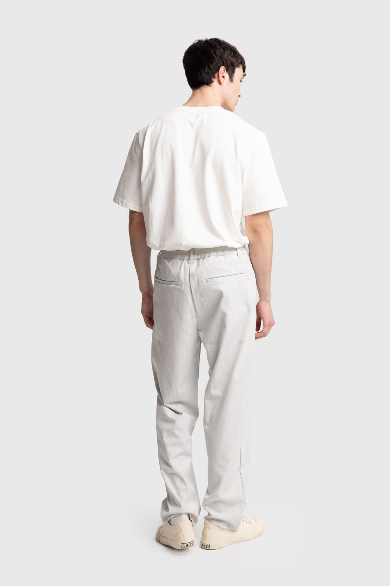 GIESTO Pleated Straight Leg Pants 3