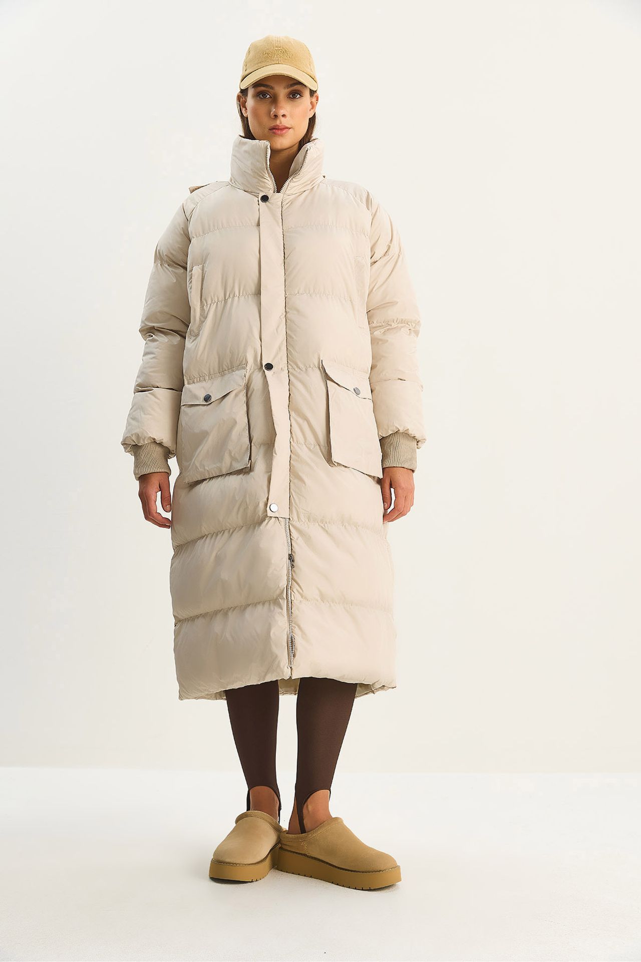 LUCCI Oversize Long Puffer Coat