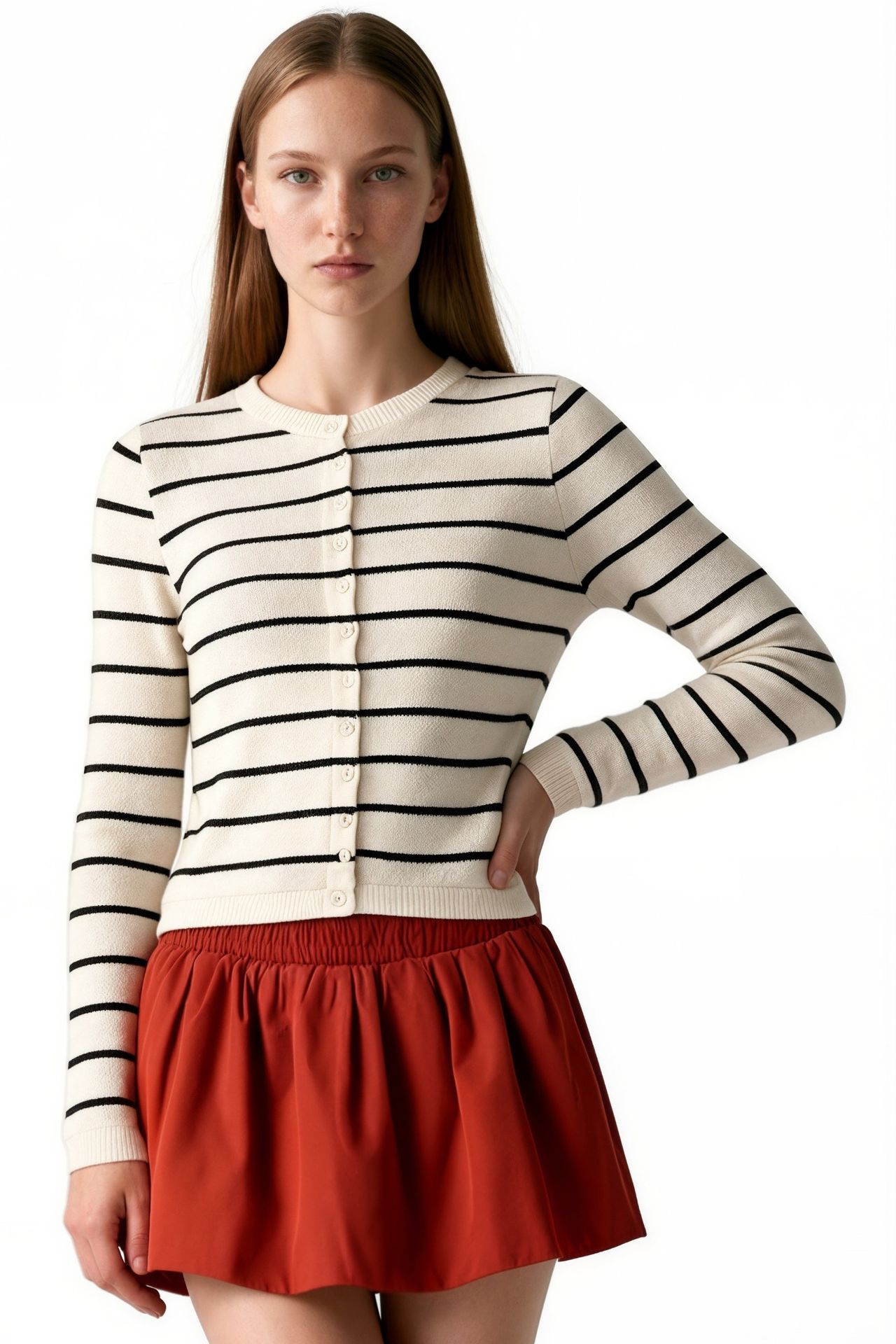 BUSEM Women's Knit Cardigan 1