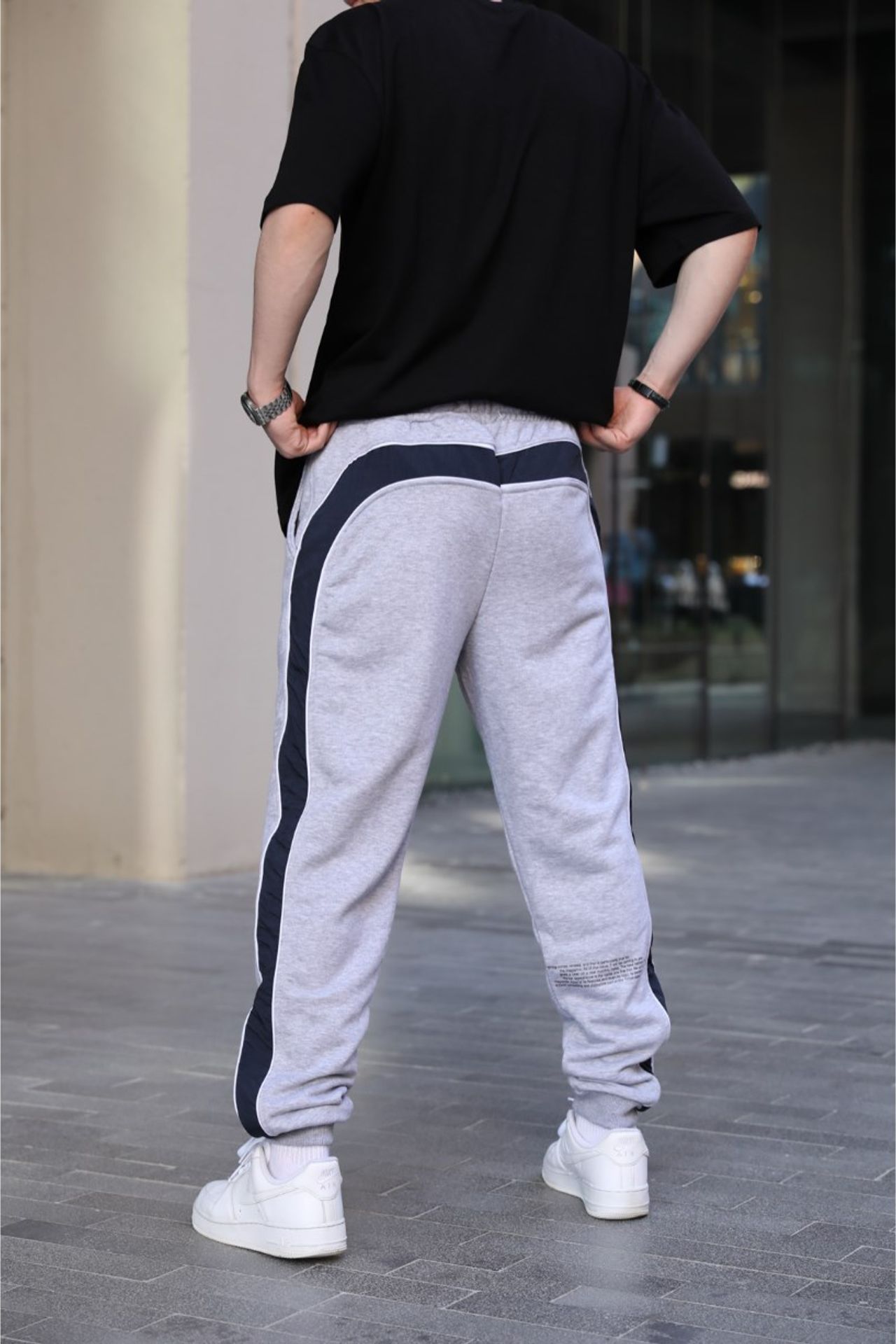 NOMARC Çizgili Normal Kesim Jogger 3