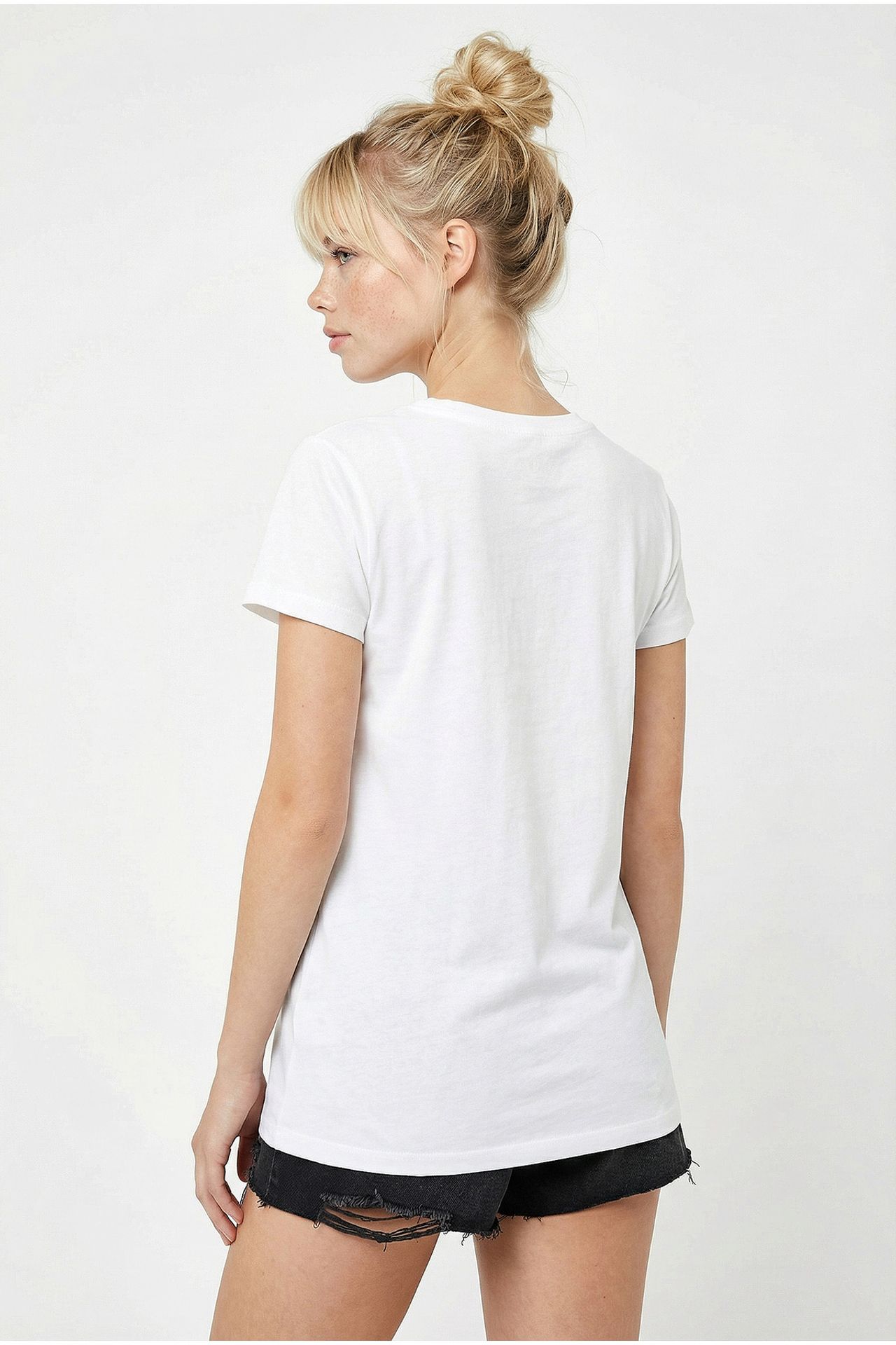 LUCCI Embroidered Printed Crew Neck T-Shirt 6