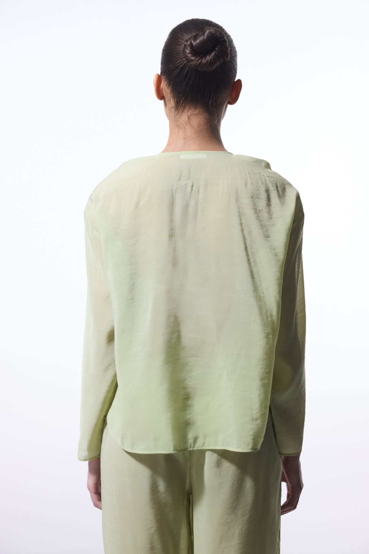 PENTI Mindy Tie-Detail V-Neck Oversize Kimono