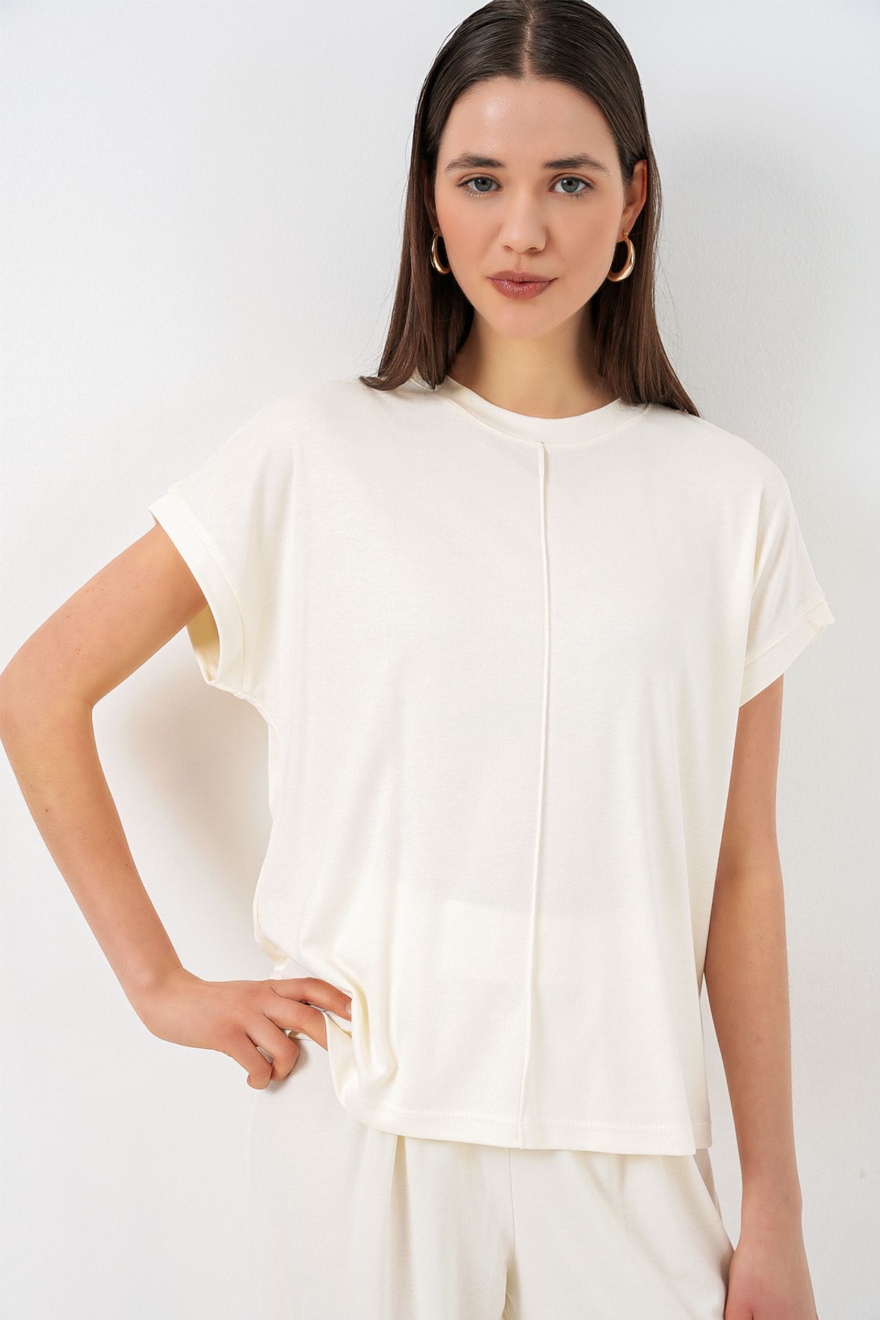BDART Relaxed Fit Crew Neck Blouse 2