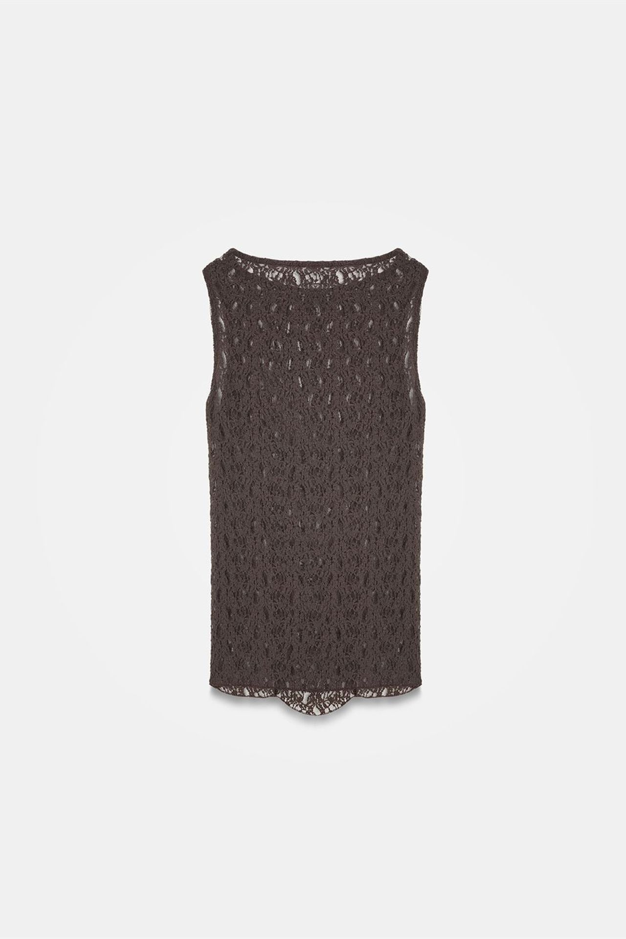 DILVIN Fitted Lace Sleeveless Blouse 6