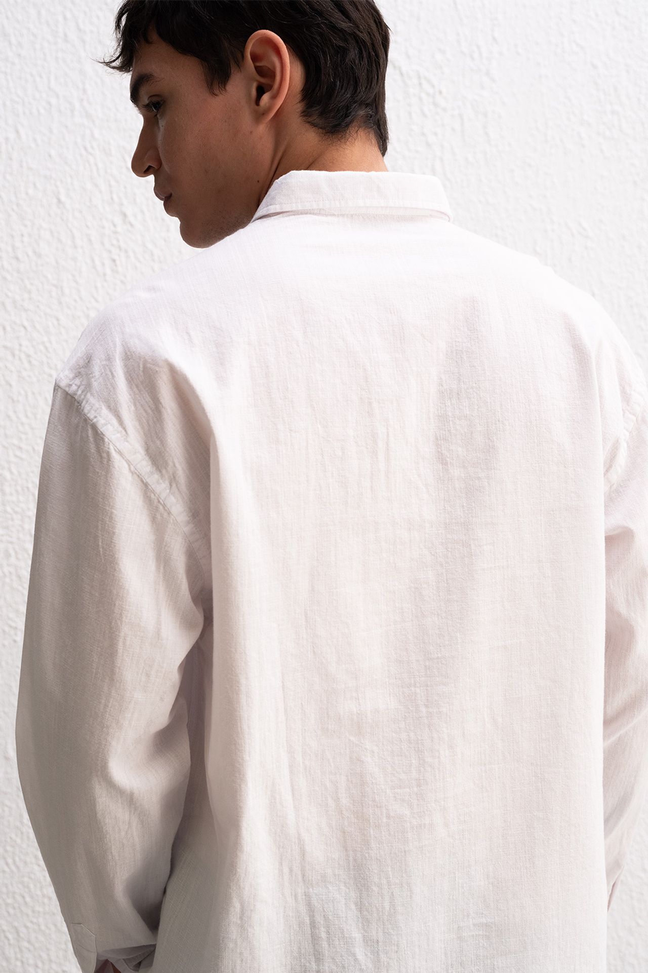 GIESTO Cotton Oversized Button-Up Shirt 3