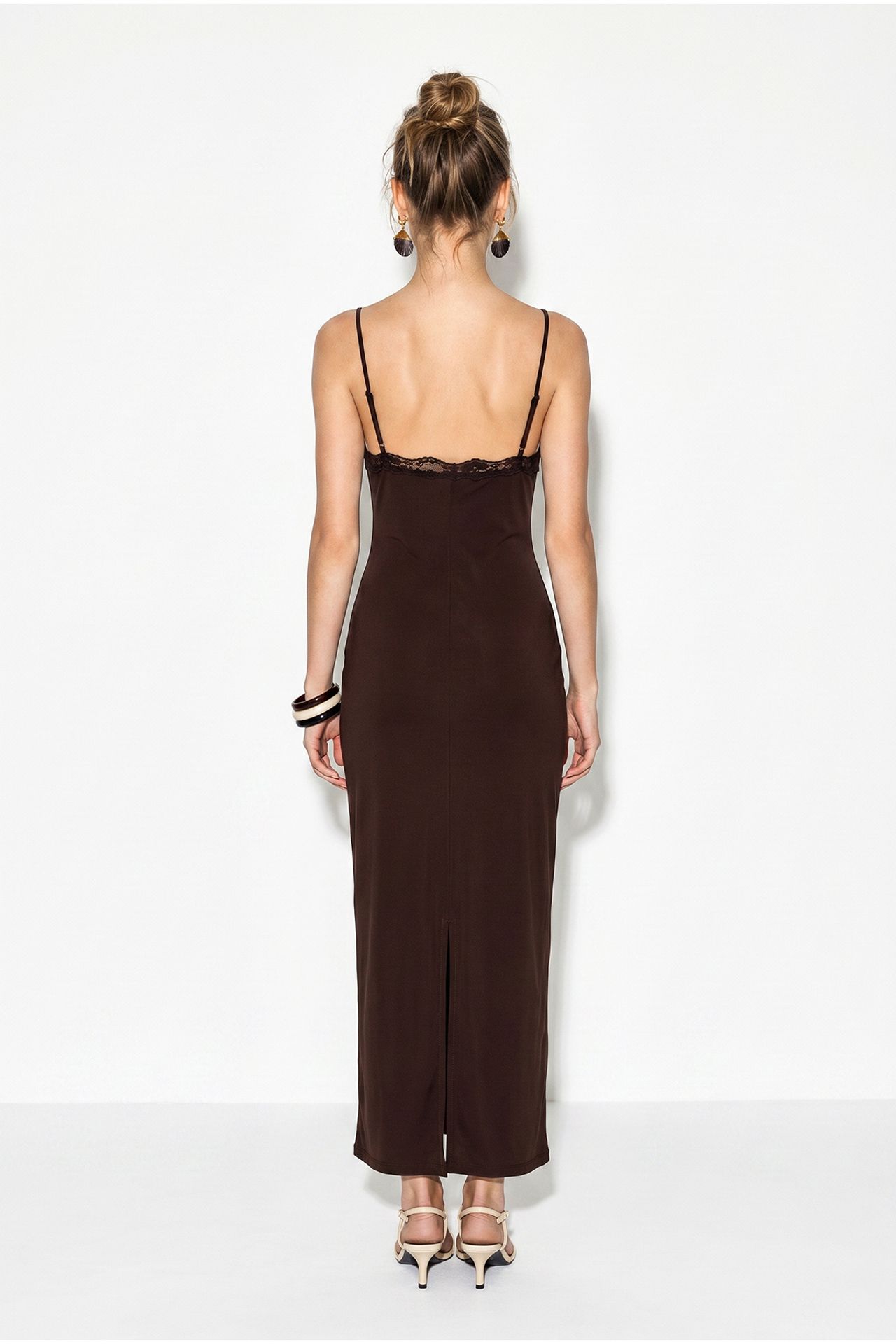 LUCCI Lace Bodycon Maxi Dress 4