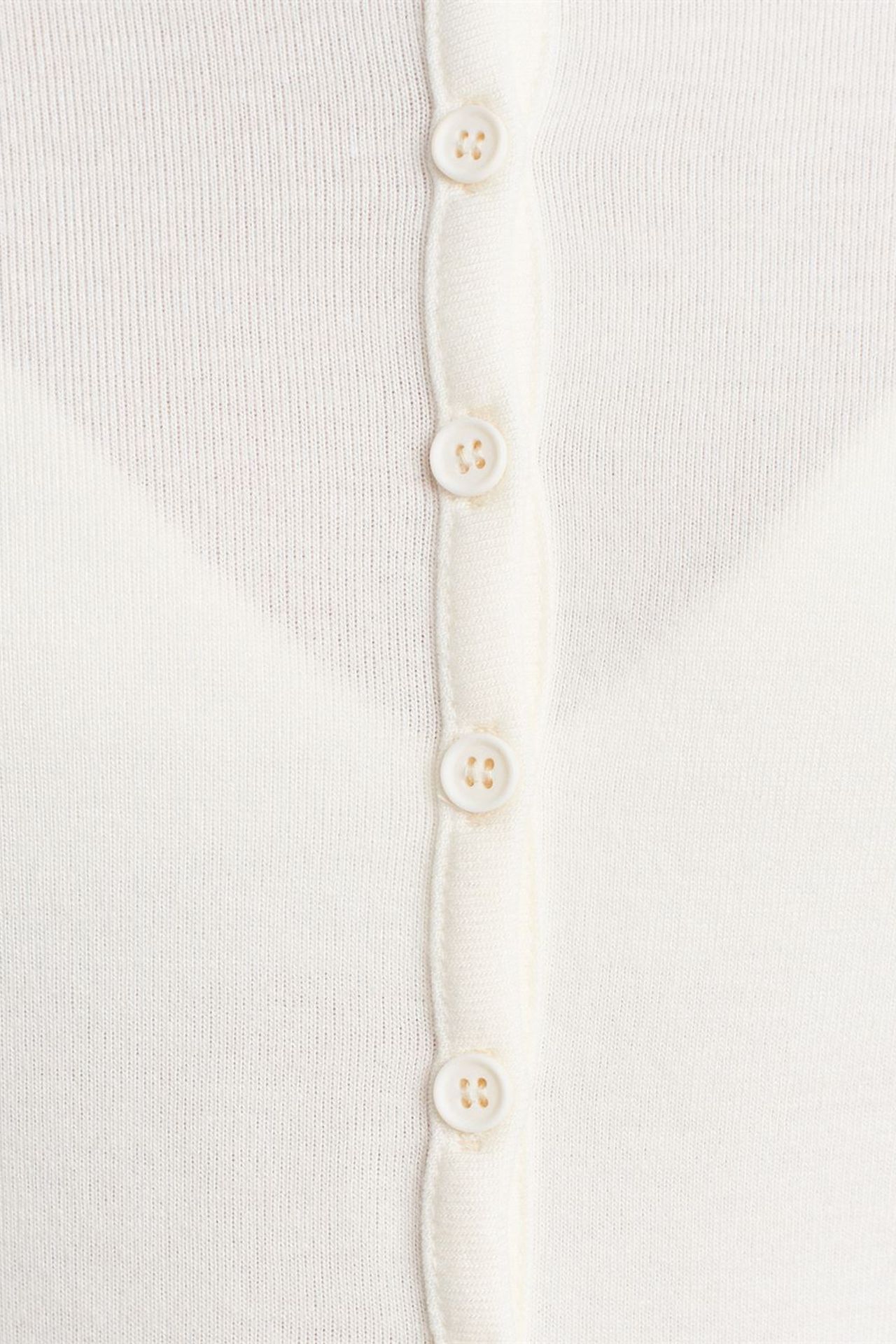 DILVIN Ribbed Button-Front Cardigan