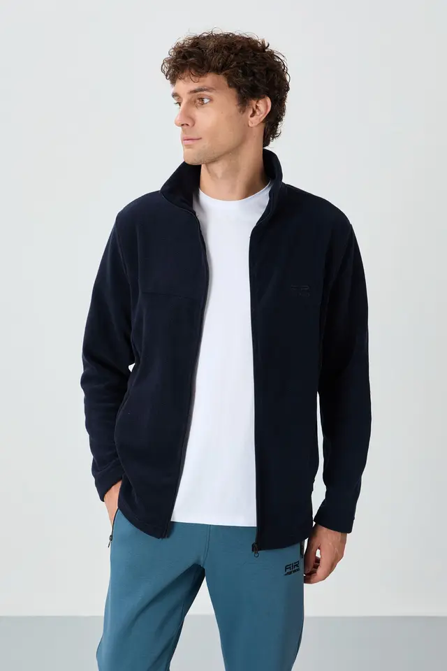 TOMMY Men's Plush Zip-Front Sweatshirt